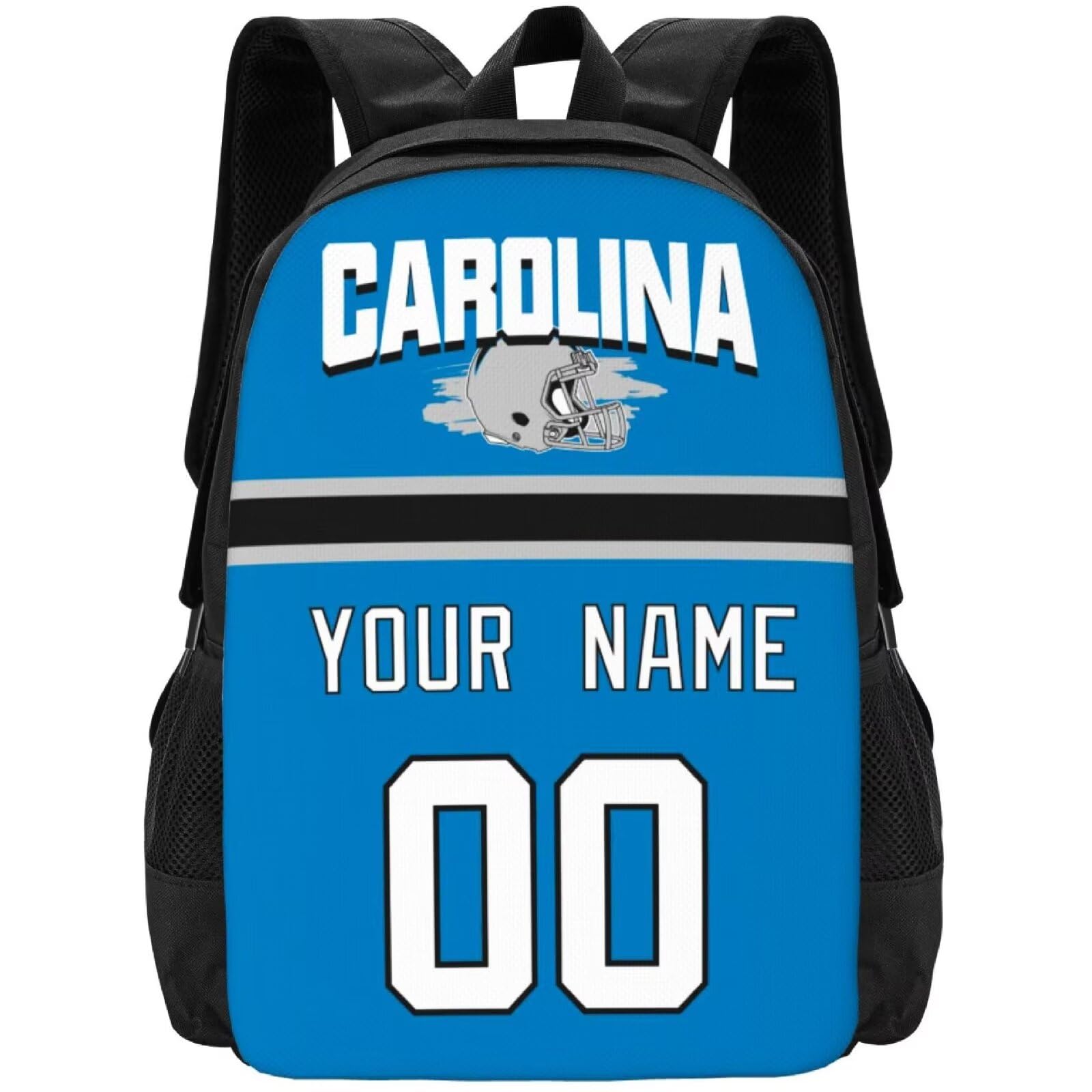 Custom Personalized ANTKING Carolina Backpack with Name & Number - Durable School, Travel & Work Backpack for Men & Women - Perfect Gift for Students, Professionals & Outdoor Enthusiasts