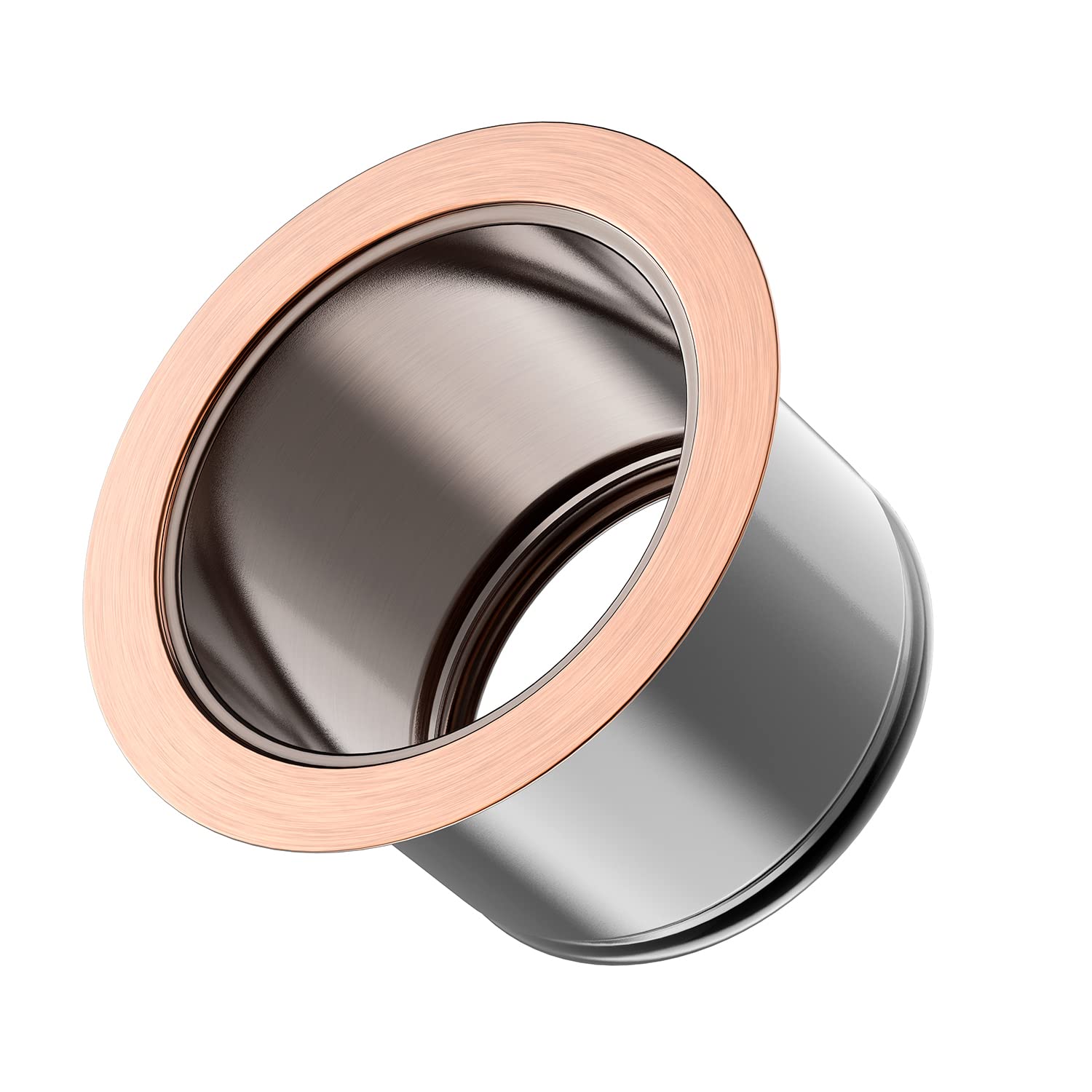 BOTEMY B9179 Extended Garbage Disposal Flange - 3-1/2 Inch Deep Kitchen Sink Flange, Stainless Steel for Standard Sink Drain Hole (Antique Copper) - Perfect for Kitchen Renovation & Sink Installation Projects