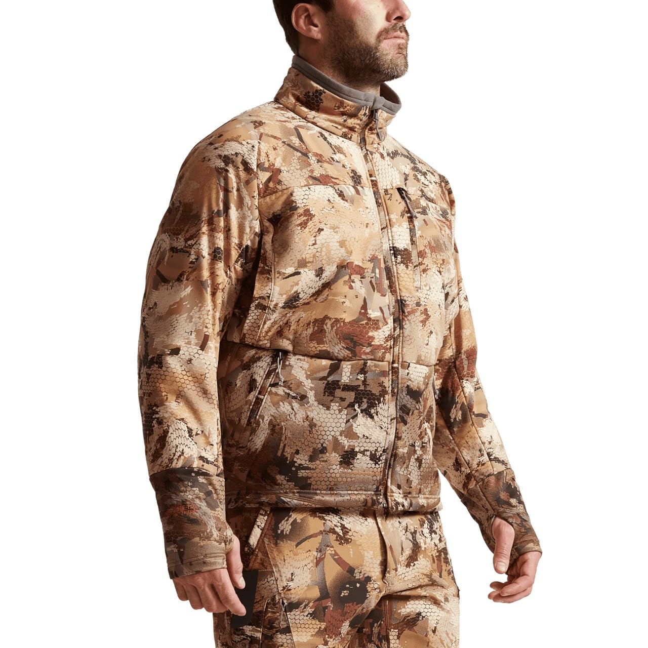 SITKA Gear Duck Oven Jacket - Waterproof Hunting Jacket for Men, Camo Insulated Waterfowl Hunting Coat - Ideal for Duck Hunting, Waterfowl Season & Outdoor Adventures