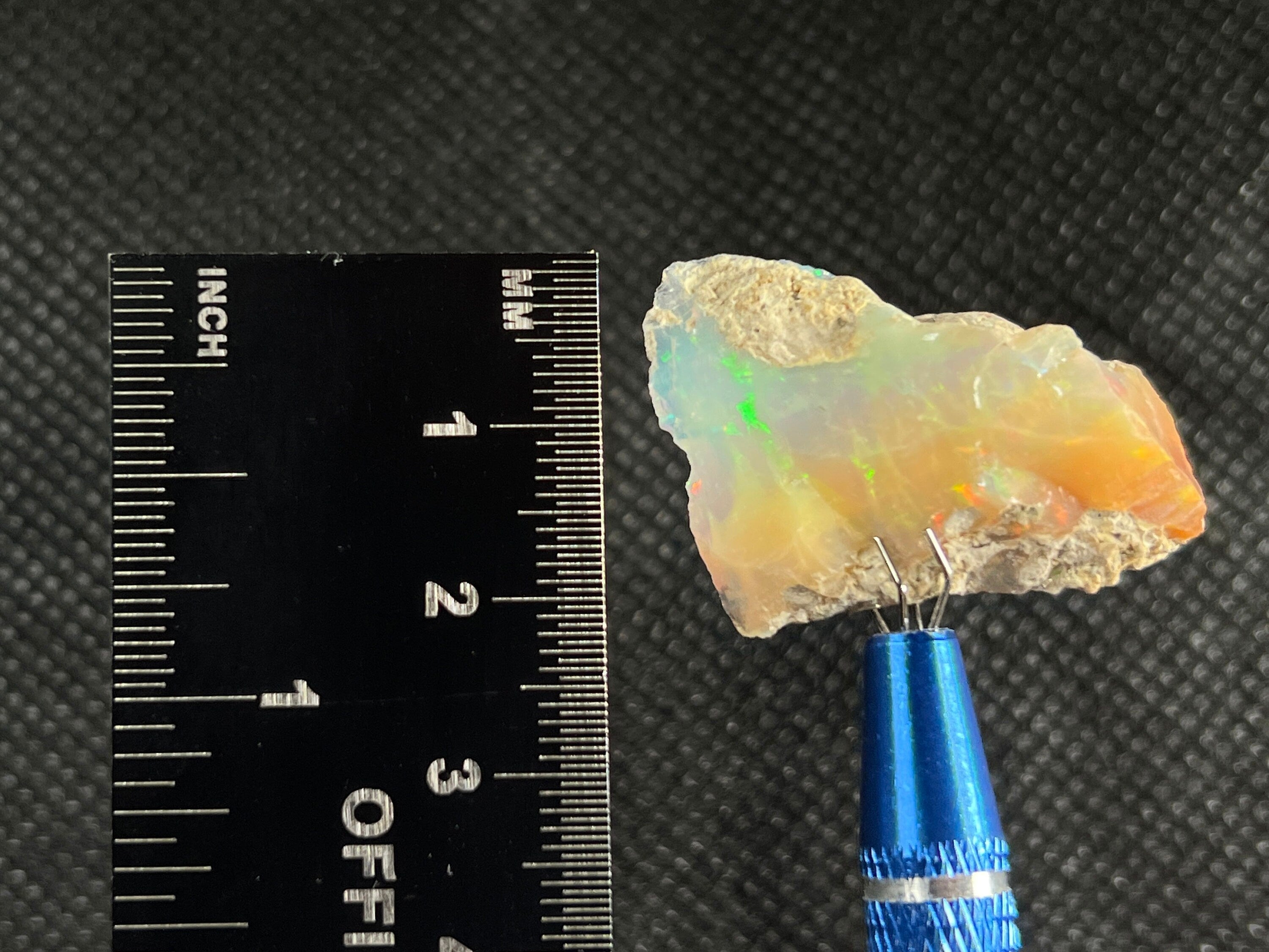 Premium 4A+ Welo Opal Raw Crystal - Certified Cutting Grade Opal for Jewelry Making (50629) | Ideal for Rings, Necklaces & Handcrafted Gemstone Designs