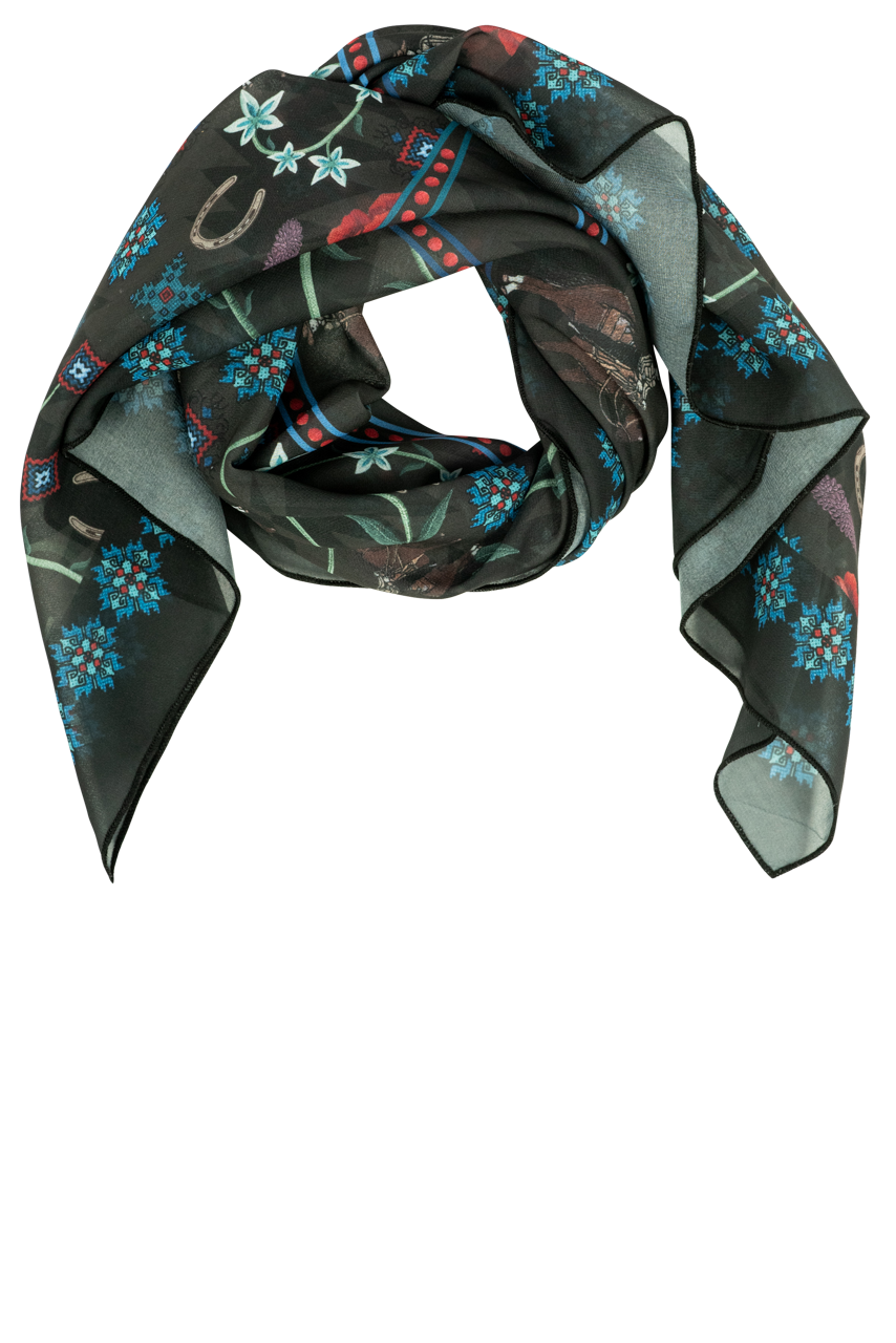 Tasha Polizzi Charlotte Scarf - Women's Fashion Silk Scarf for All Seasons | Perfect for Office, Travel, and Special Occasions