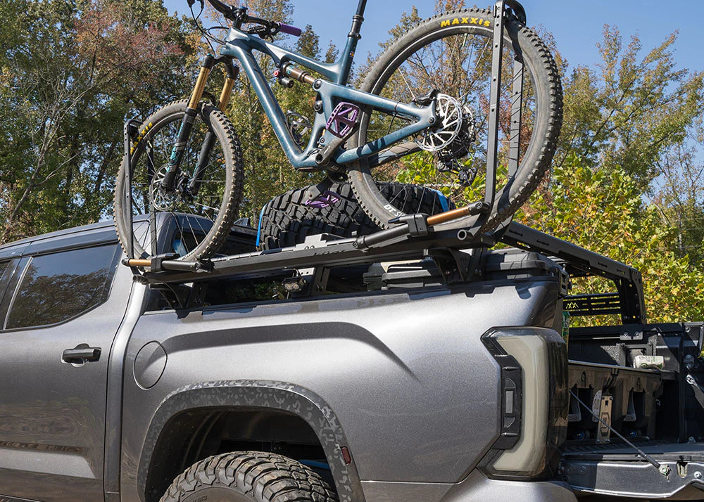 2022+ Toyota Tundra Mid Height Bed Rack - Heavy Duty Aluminum Truck Bed Rack for Off-Road & Camping Gear | Perfect for Overlanding, Hunting & Outdoor Adventures
