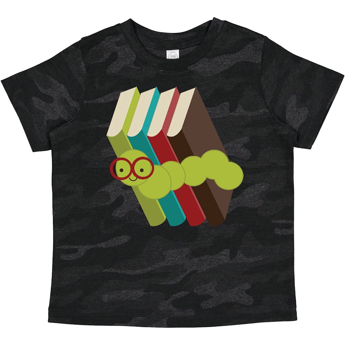 Inktastic Bookworm Books Reading Baby T-Shirt - Cute Reading-Themed Outfit for Infants & Toddlers - Perfect for Library Visits, Storytime & Book Lovers