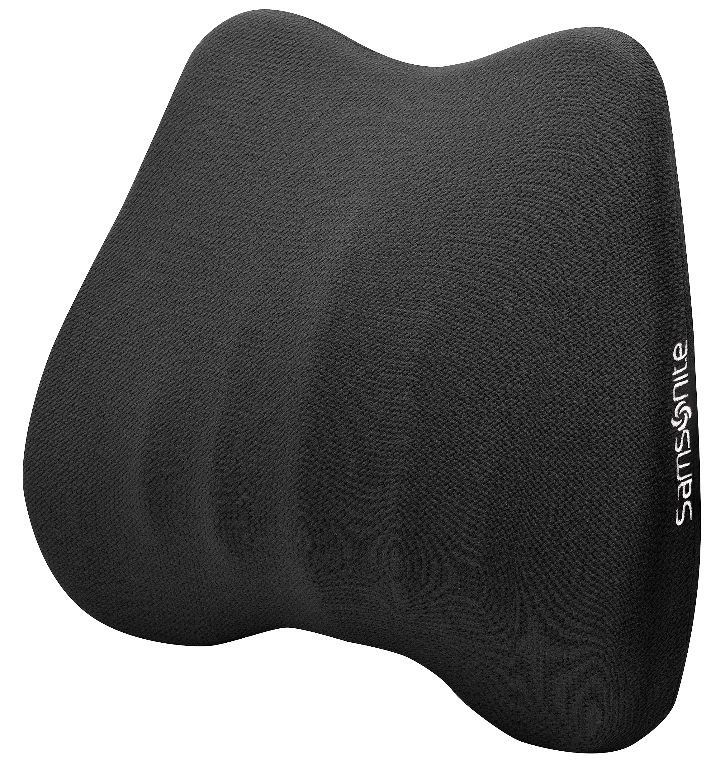 Samsonite Memory Foam Lumbar Support Pillow for Office Chair & Car Seat - Ergonomic Back Pain Relief Cushion for Driving, Working & Travel - Black    (Note: This optimized title includes:   1. Brand name first   2. Key features (memory foam, ergonomic)   3. Main uses (office chair, car seat)   4. Benefits (back pain relief)   5. Use scenarios (driving, working, traveling)   6. Color specification   7. Proper keyword placement for SEO)