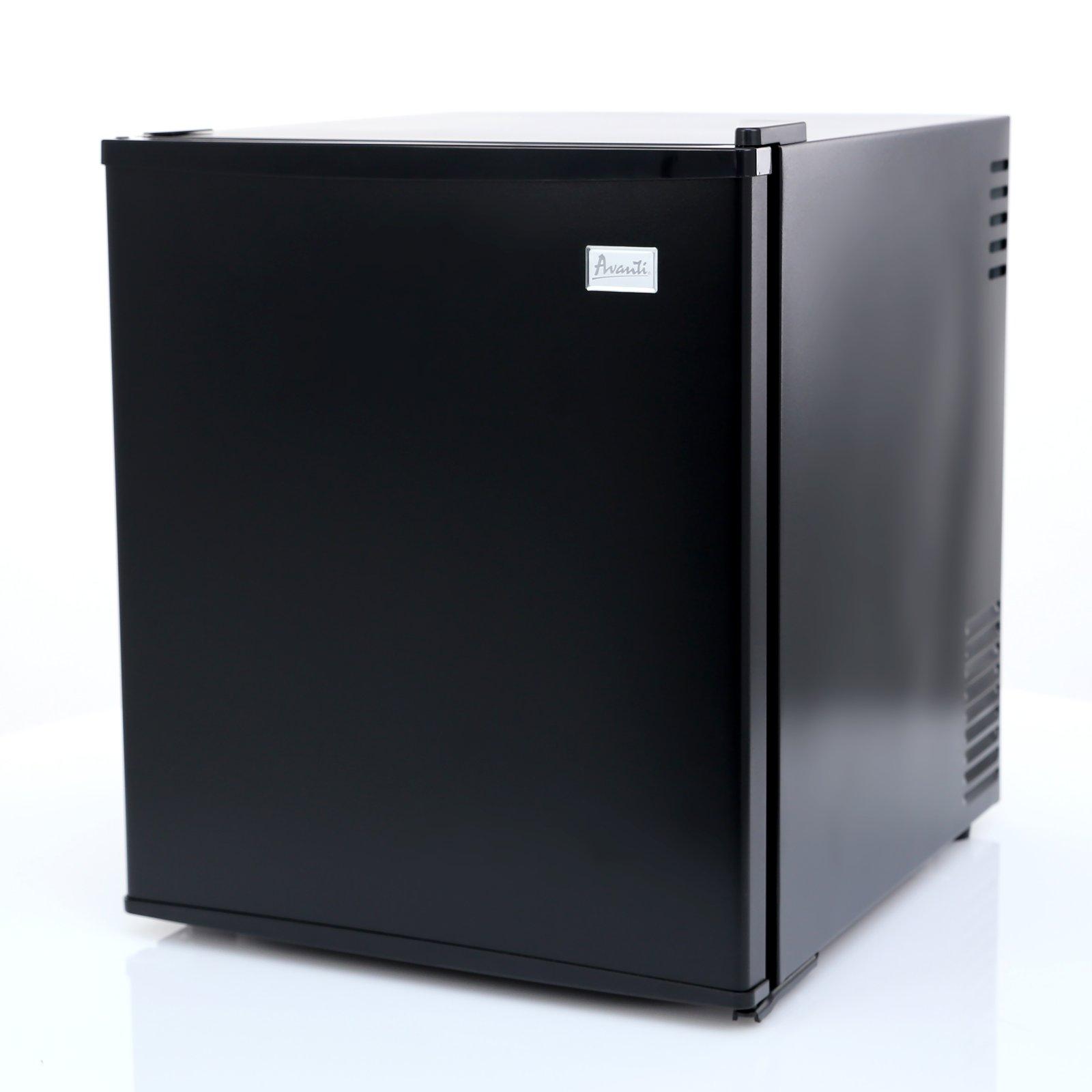 Avanti SAR1701N1B 1.7 Cu. Ft. Superconductor All Refrigerator - Compact Freezerless Fridge for Dorm, Office, or Home Bar - Energy Efficient Mini Refrigerator with Adjustable Shelves