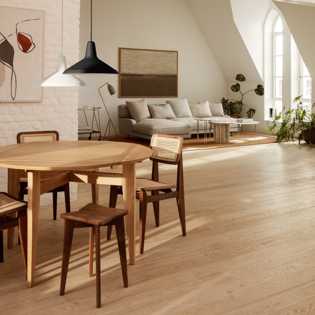 Extendable Pivoting Dining Table - Expandable Space-Saving Design for Small Homes & Apartments | Perfect for Entertaining & Everyday Meals