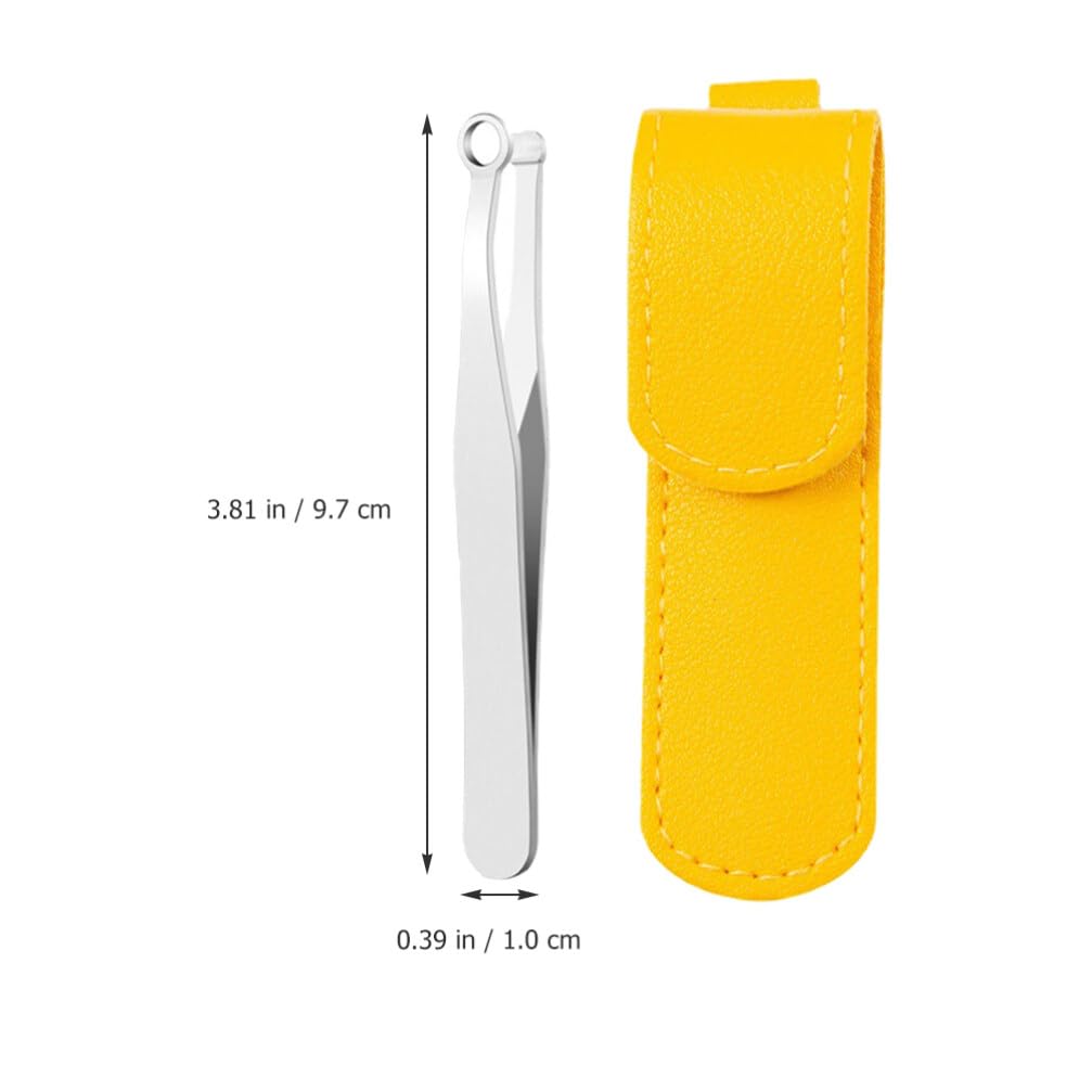 Beavorty Professional Nose Hair Trimmer Set - Stainless Steel Nose Hair Tweezers & Clippers for Men & Women - Painless Nasal Hair Removal Tool for Grooming, Eyebrow & Eyelash Trimming - Perfect for Travel & Daily Personal Care