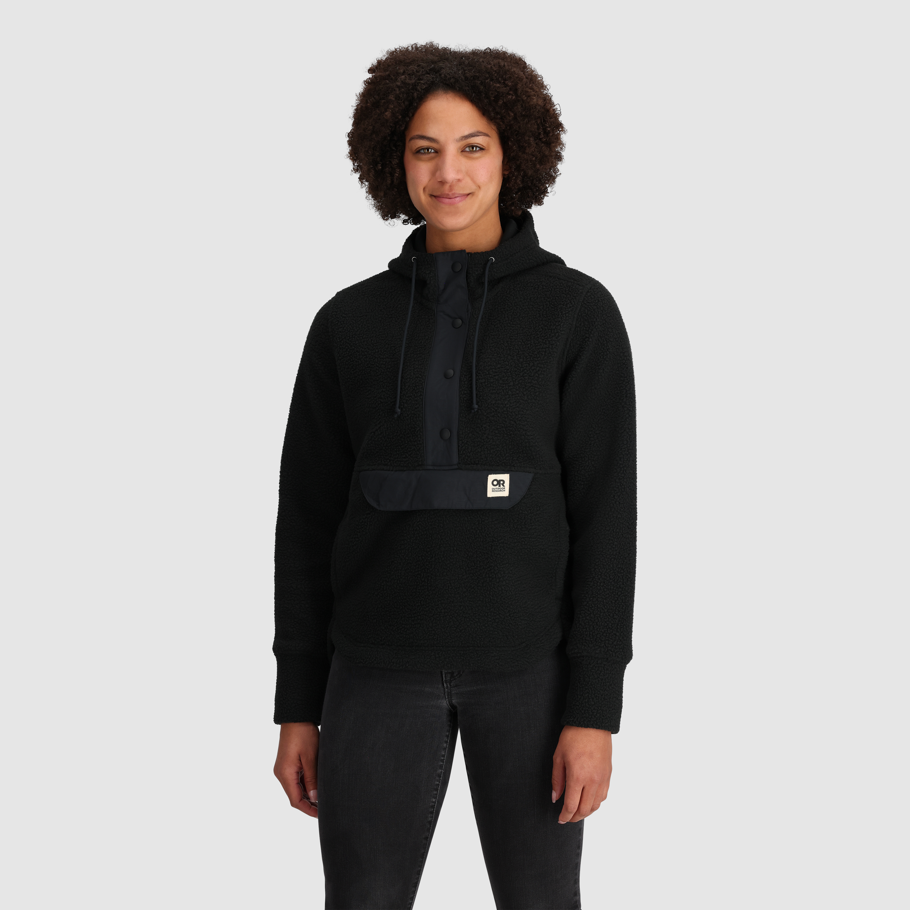 Women's Grayland Fleece Pullover Hoodie - Soft Cozy Winter Sweatshirt with Kangaroo Pocket | Perfect for Outdoor Activities, Casual Wear & Lounge Comfort
