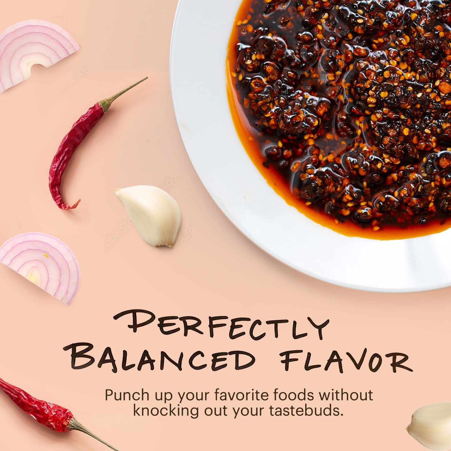 Momo.fuku Chili Crunch Hot Honey Sauce - 7.7 Oz (Pack of 6) | Spicy Sweet Condiment for Wings, Pizza, Ice Cream & Asian Dishes