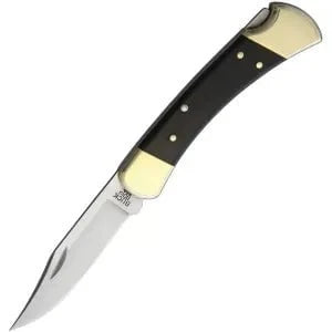 Buck Hunter Lockback Folding Knife - BU110 - High Carbon Steel Blade, Ergonomic Handle for Outdoor Camping, Hunting, and Survival Gear