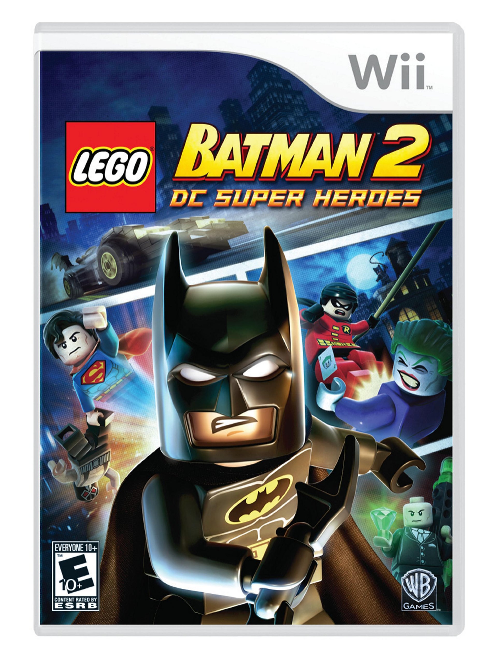 LEGO Batman 2: DC Super Heroes - Nintendo Wii Game | Action-Adventure Video Game for Kids & Adults | Perfect for Family Game Night & Superhero Fans