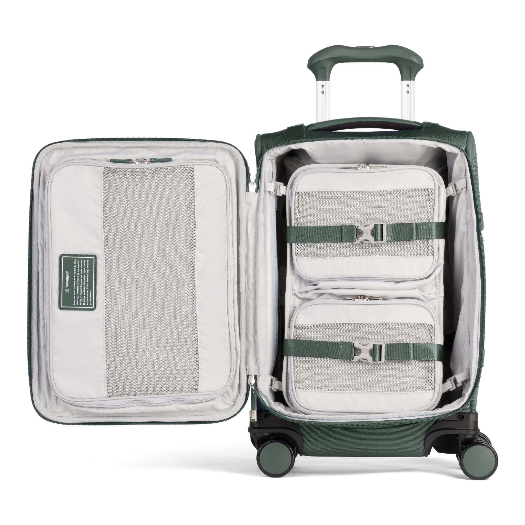 Travelpro VersaPack+ Compact Expandable Carry-On Spinner Luggage - Perfect for Business Trips & Weekend Getaways