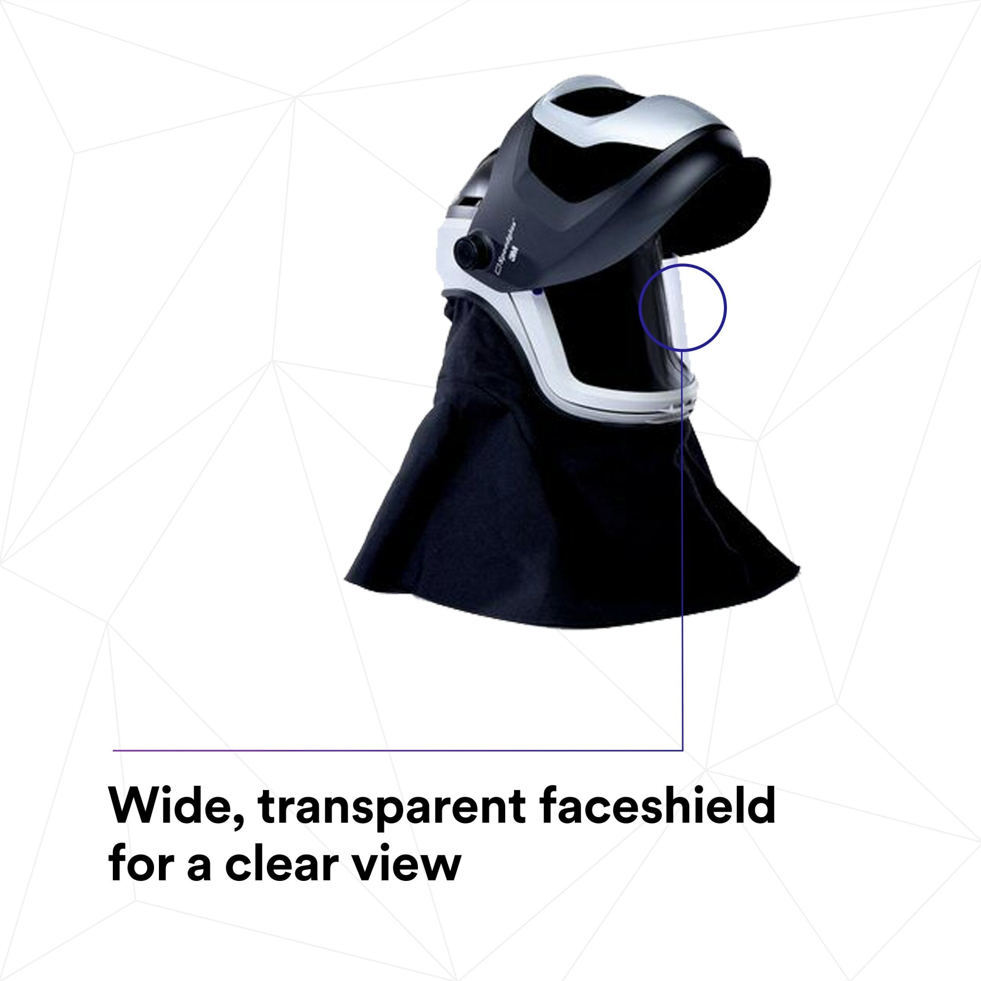 3M Adflo PAPR & Versaflo M Series Welding Helmet Kit with Speedglas Shield - Respiratory Protection for Industrial Welding & Metalworking