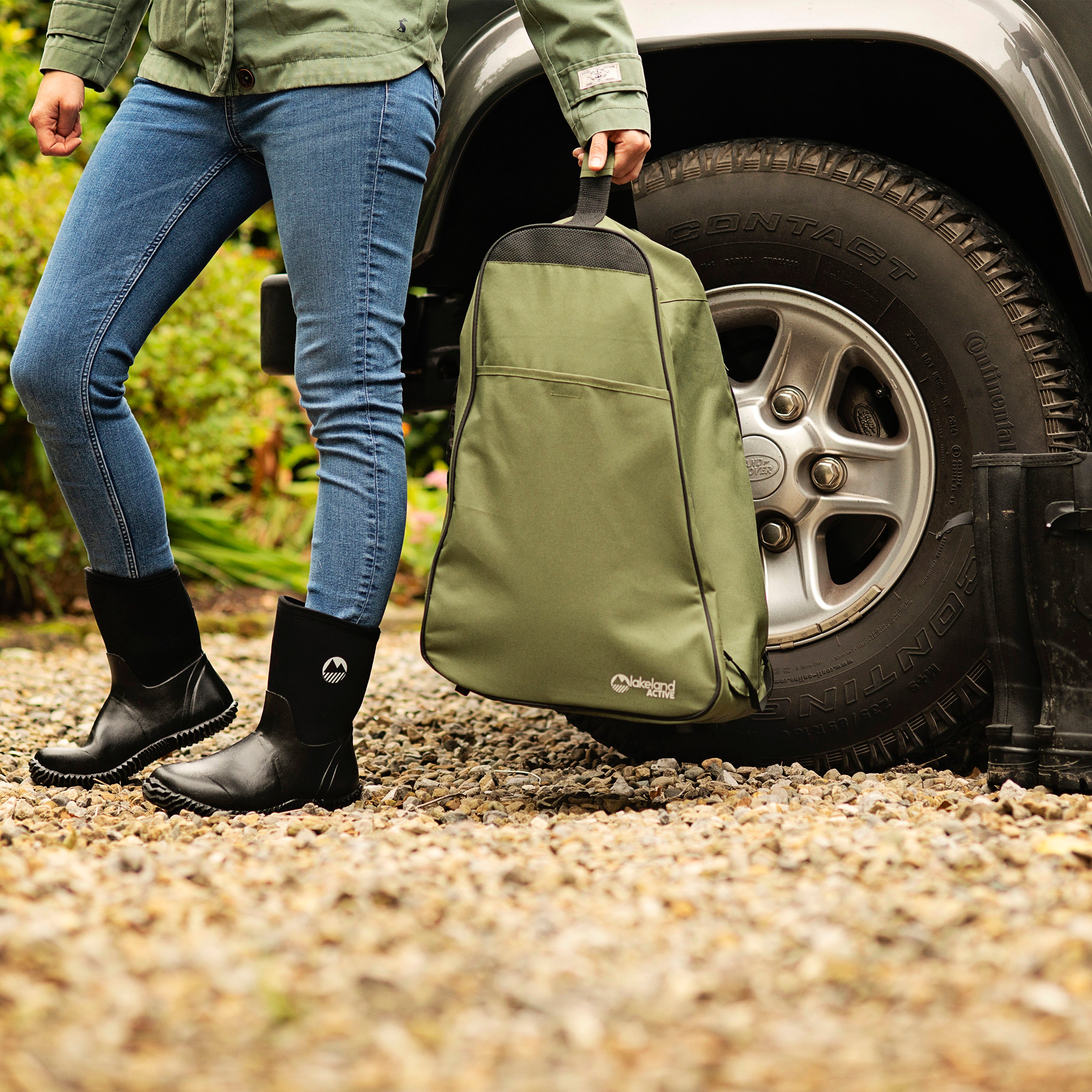 Oakfield Waterproof Wellington Boot Bag - Durable Rain Boot Storage for Men & Women - Perfect for Outdoor, Gardening, and Farm Work