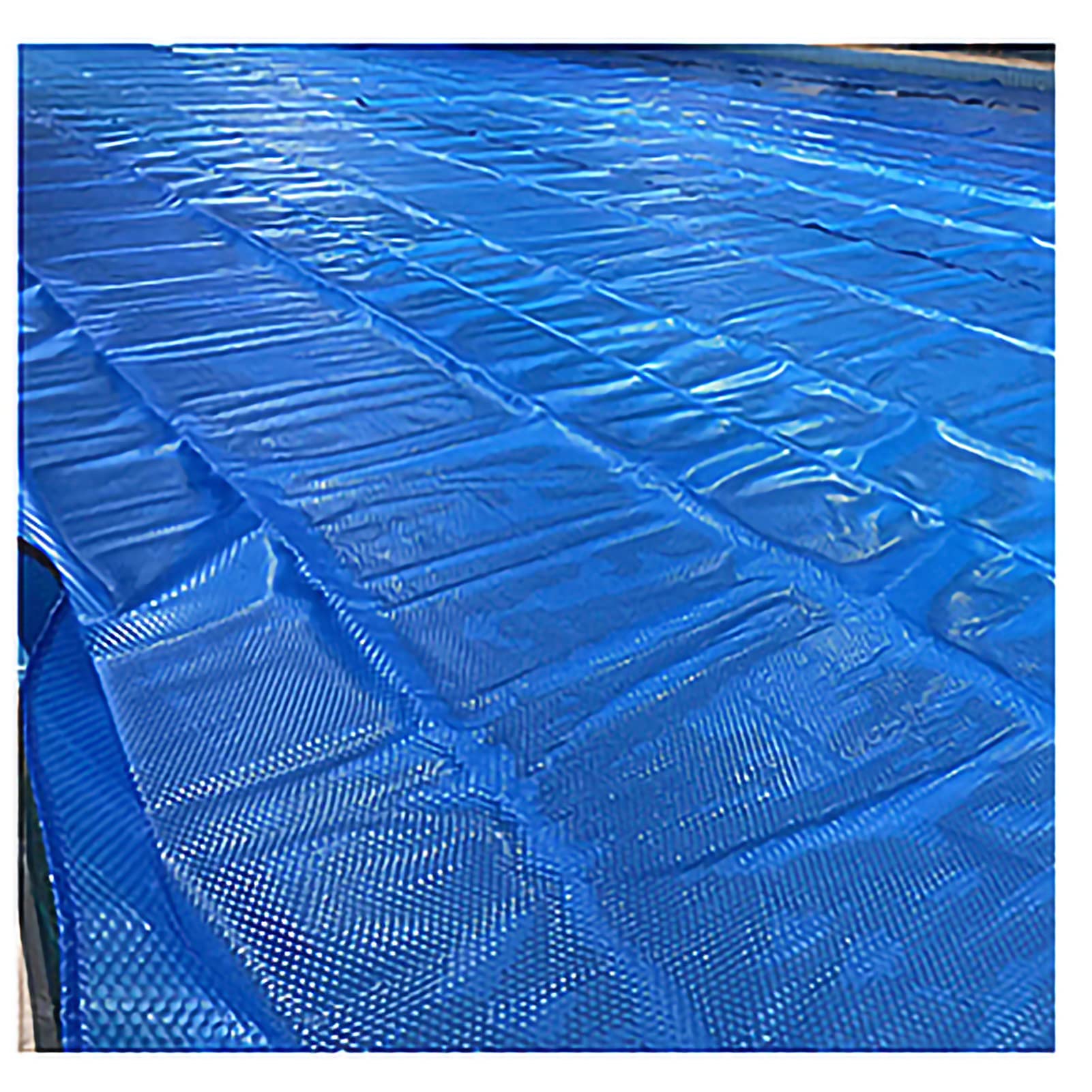 Premium Solar Pool Cover - UV Protection & Heat Retention Bubble Film for Swimming Pools | Dustproof & Rainproof Rectangle Solar Blanket (6ft x 26ft/2m x 8m) | Extend Swimming Season & Reduce Heating Costs