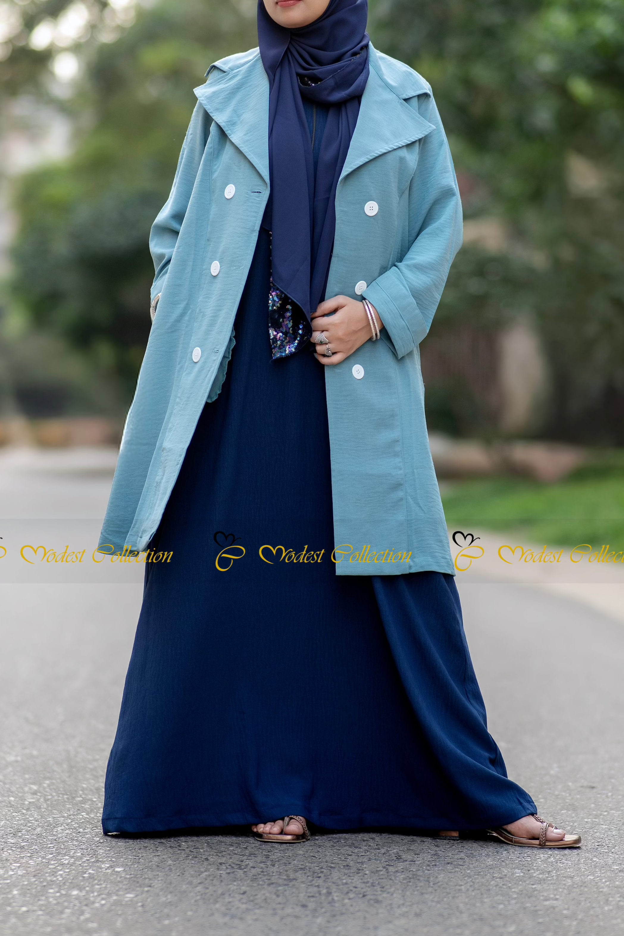 Lightweight Summer Coat in Mint Green - Perfect for Outdoor Activities, Travel & Casual Wear