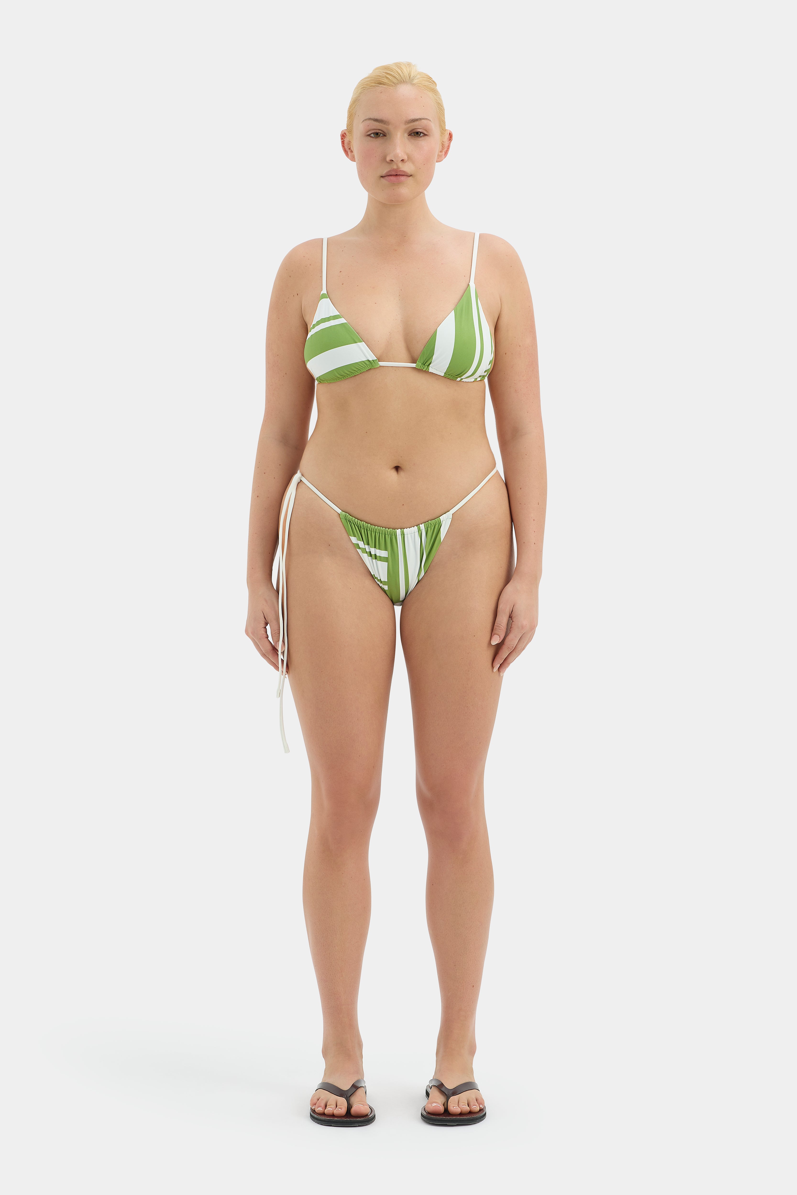 Carlo String Triangle Top - Sexy Women's Bikini Swimwear for Beach & Pool Party | Perfect for Summer Vacation and Tropical Getaways