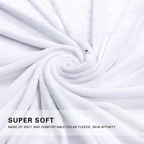 Yunine Lmorey Super Soft 60x80 Inch Throw Blanket - Underwater World with Dolphins & Plants Design for Bed, Couch, Sofa - Perfect for Travel, Camping, Kids & Adults - Cozy Home Decor & Gift Idea