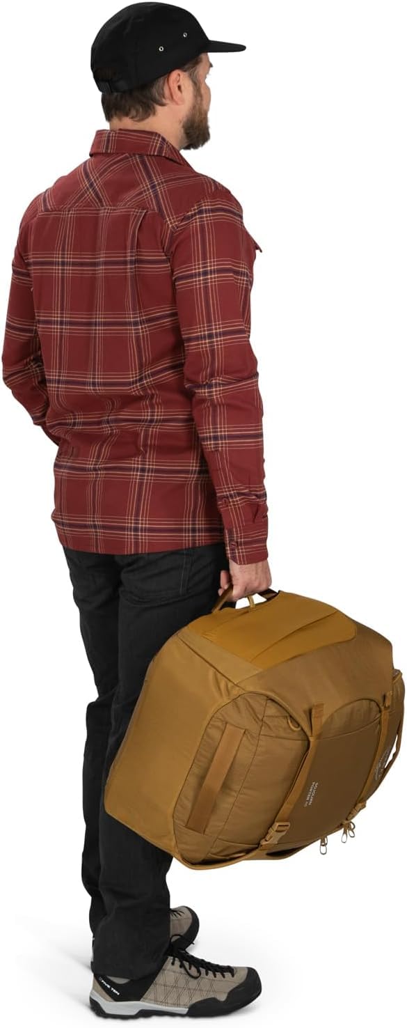 Osprey Sojourn Porter 46L Carry-On Travel Backpack - Black | Lightweight Durable Luggage for Airplane, Business Trips & Adventure Travel