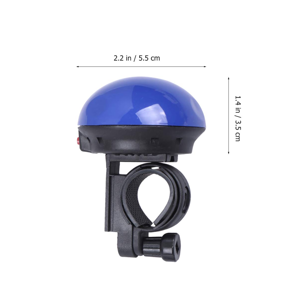 BESPORTBLE Electric Bike Bell - Loud Bicycle Handlebar Ringer for Mountain & Road Bikes - Durable Horn with Dead Fly Design (Red) - Perfect for Commuting, Cycling Safety & Outdoor Adventures