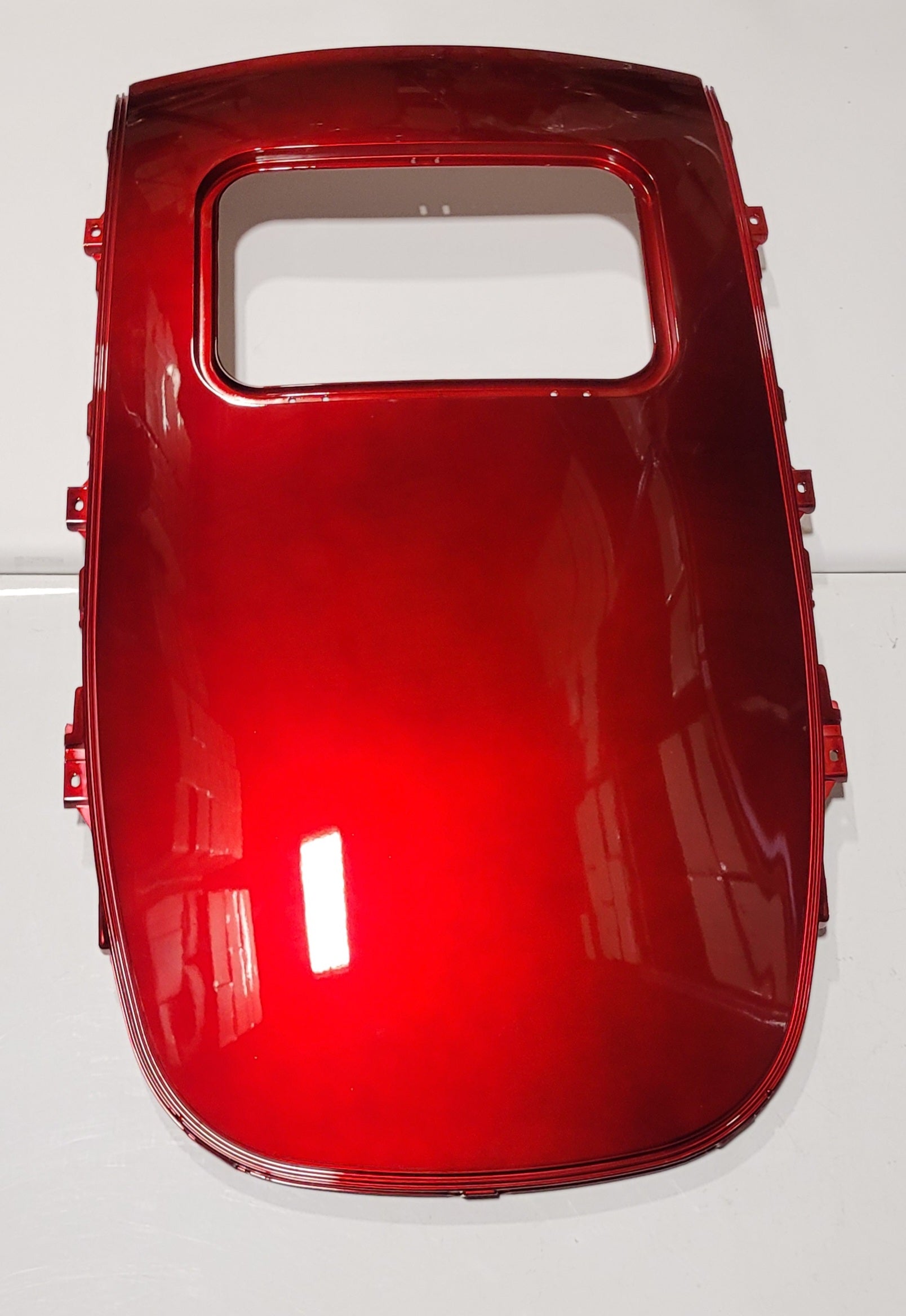 Premium Golf Roof Cover - Black & Red Waterproof Car Top Protector for Outdoor Travel & Camping
