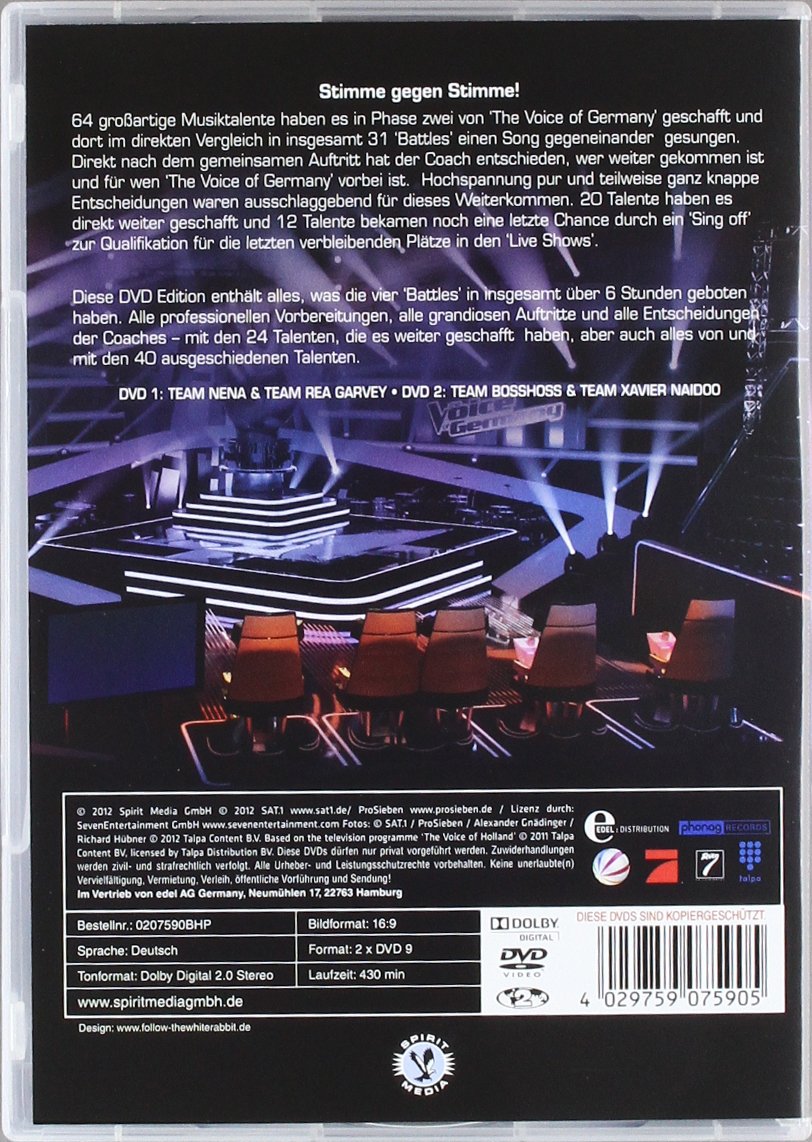 Voice of Germany - Die Box | Authentic German Music & Sound Experience | Perfect for Home Entertainment, Parties & Cultural Events