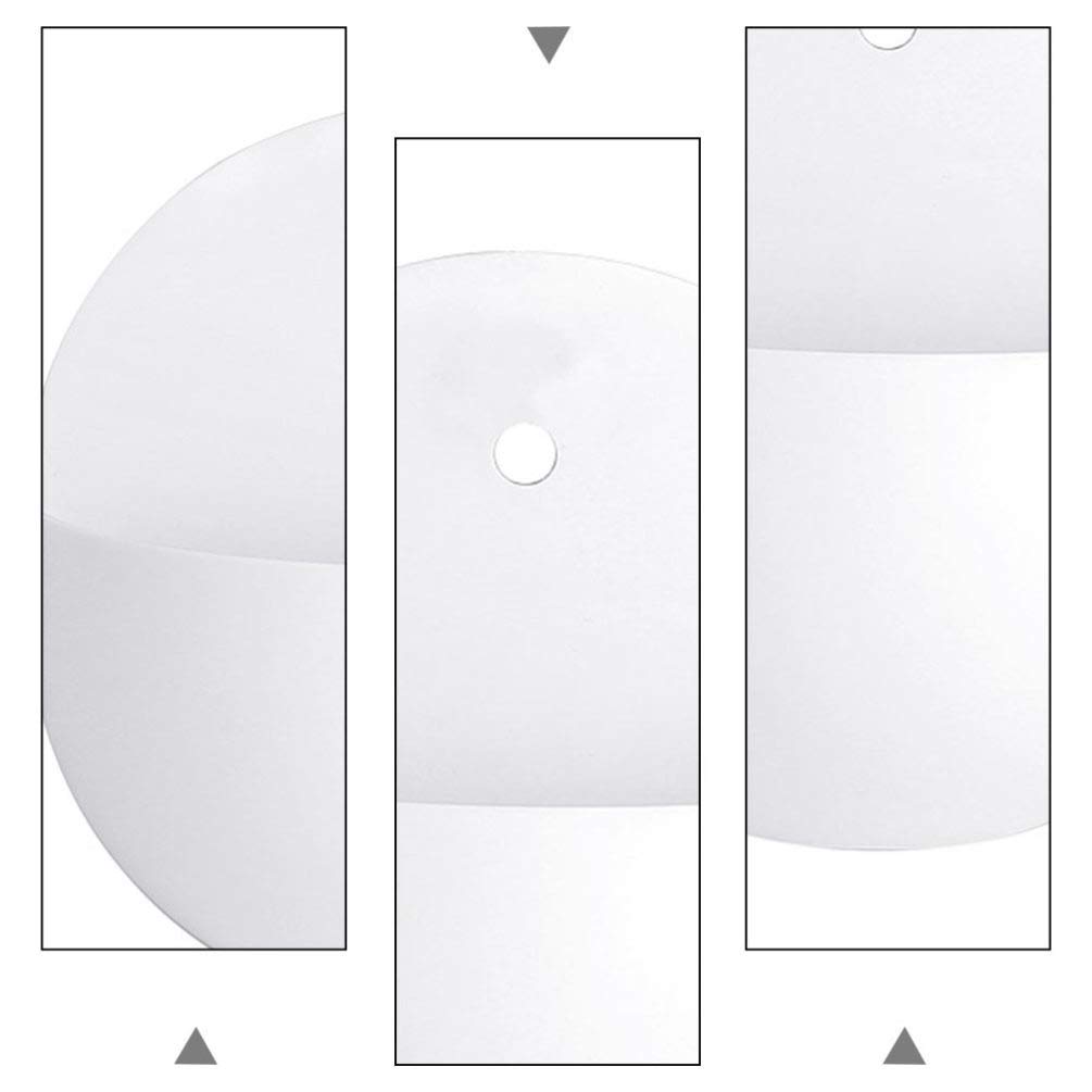 DOITOOL 3-Piece Hanging Wall Planters for Succulents - Indoor/Outdoor Wall Mount Plant Pots with Terrarium Container - Perfect for Balcony, Garden, Desk Decor & Home Office Decorating