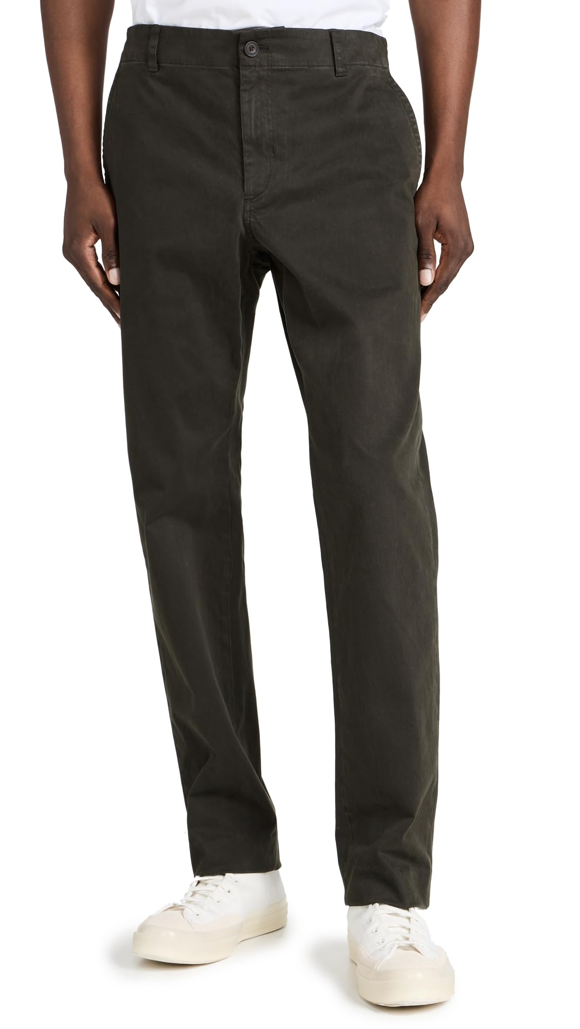 Vince Men's Sueded Twill Garment Dye Pants - Comfortable Casual & Office Wear for Business & Travel