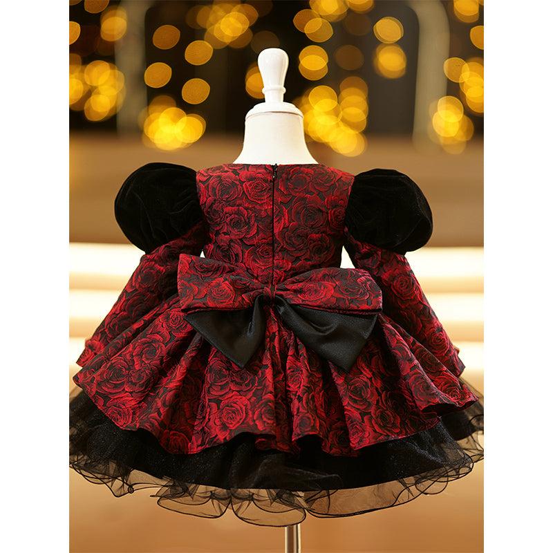 Adorable Baby Girl Christmas & New Year Princess Party Dress - Perfect for Holiday Photos, Family Gatherings & Special Occasions
