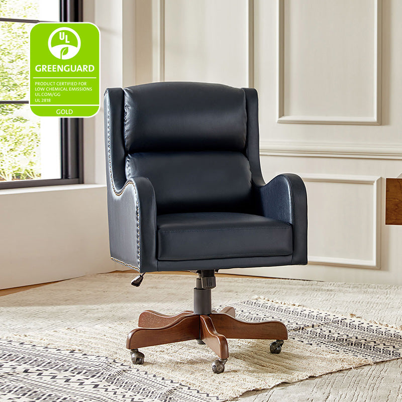 Premium Otto Executive Task Chair - Adjustable Seat Height & Tilt Mechanism - Ergonomic Office Chair for Home & Business Workspaces