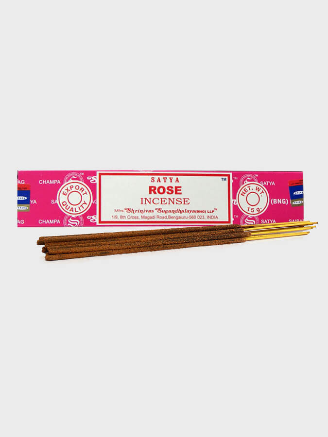 Satya Nag Champa Incense Sticks 15g Box - Premium Aromatic Sticks for Meditation, Yoga & Home Fragrance