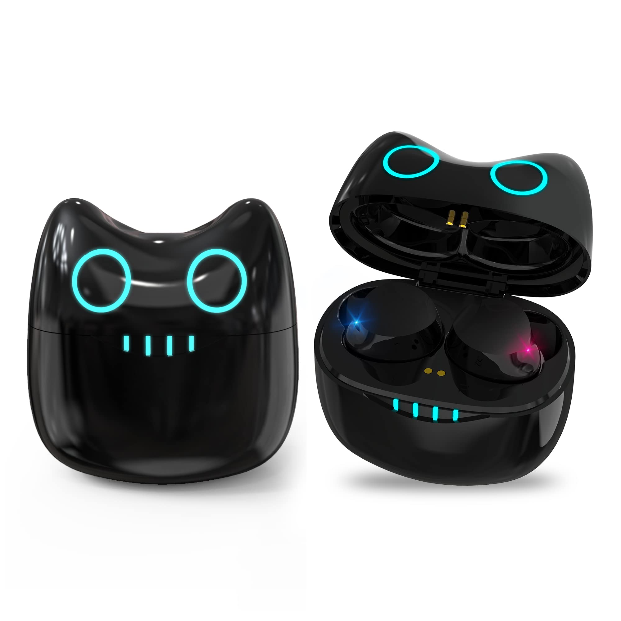 Small Wireless Earbuds - Mini Bluetooth Headphones with 36H Playtime, IPX5 Waterproof, Stereo Sound & Built-in Mic | Perfect for Sports, Workouts & Daily Commute