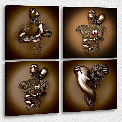 4 Piece 3d Canvas Print-14