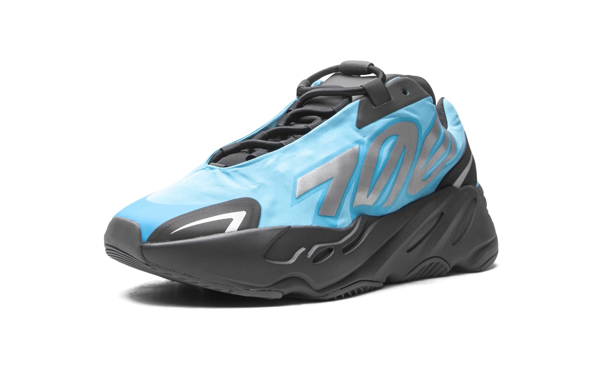 Adidas Men's Yeezy 700 MNVN Lace-Up Sneakers - Blue Running Shoes for Casual Wear & Street Style | Lightweight Comfort for Daily Walking, Gym, and Urban Fashion