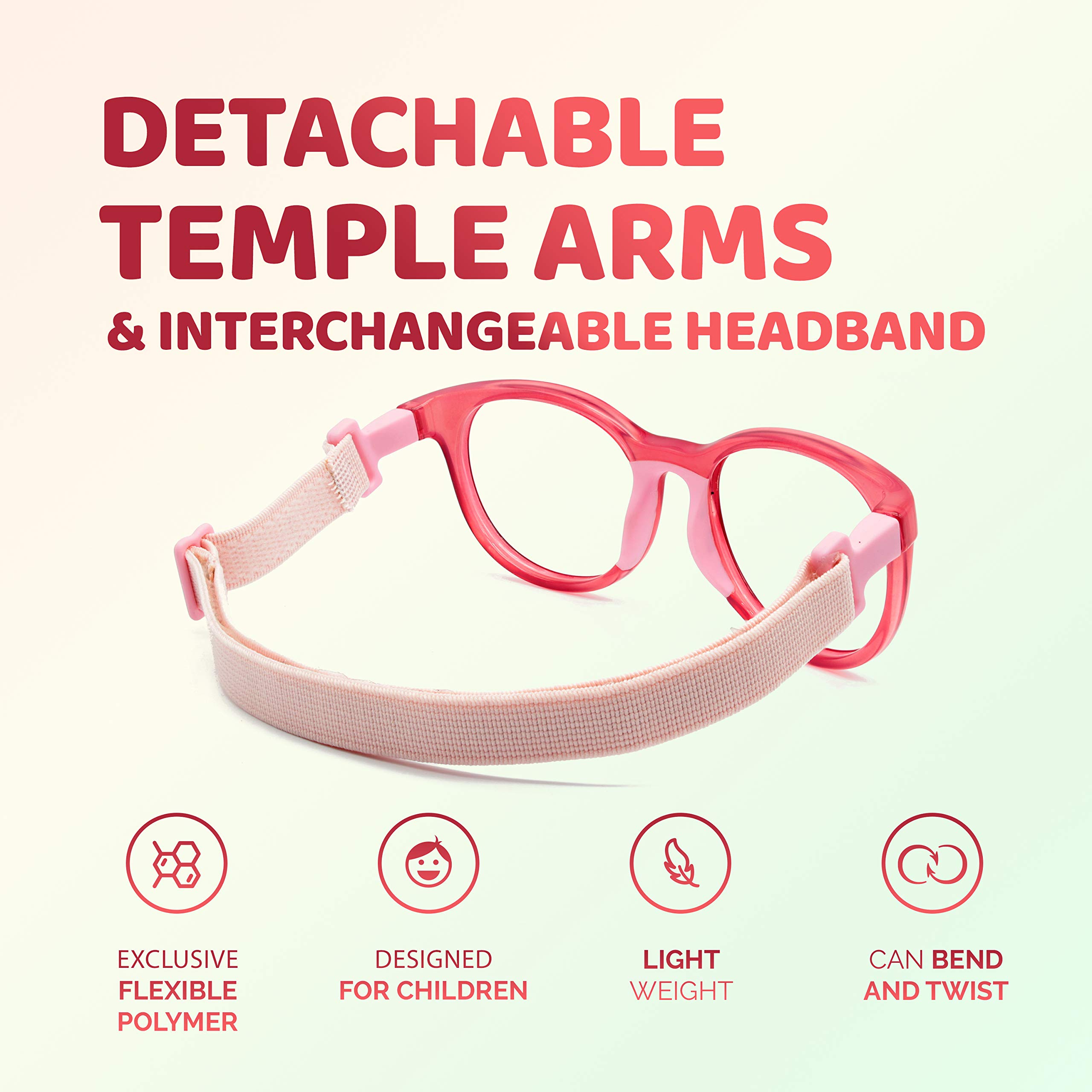 Unbreakable Kids Glasses 3011 - Flexible & Durable Children's Eyewear for School, Sports & Everyday Use | Tempo Fashion Glasses for Boys & Girls