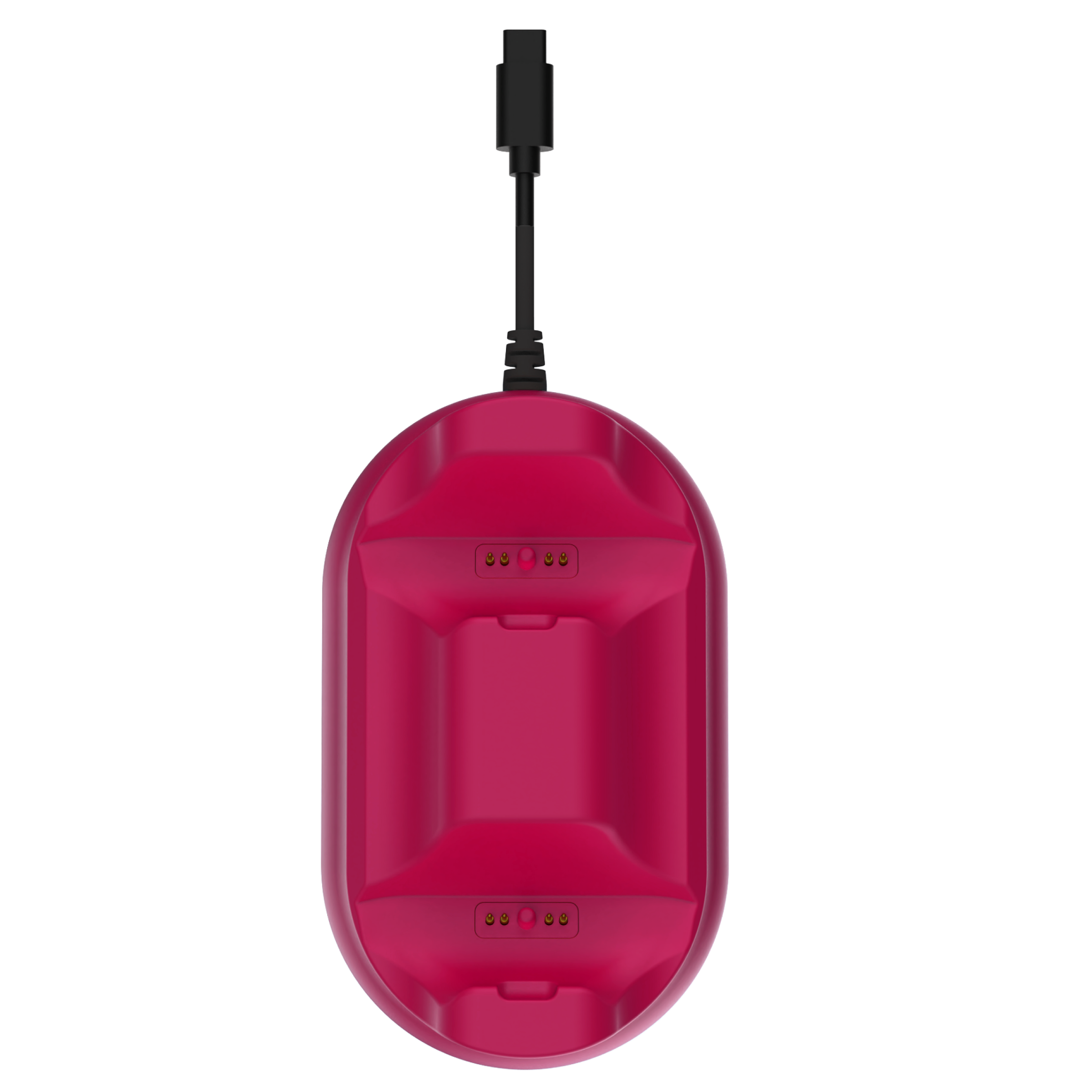 METAVOLT Dual Rapid Charger for PS5 Controller - Fast Charging Dock Station with LED Indicator, Scarlet Red - Perfect for Gaming Sessions & Multiplayer Setup