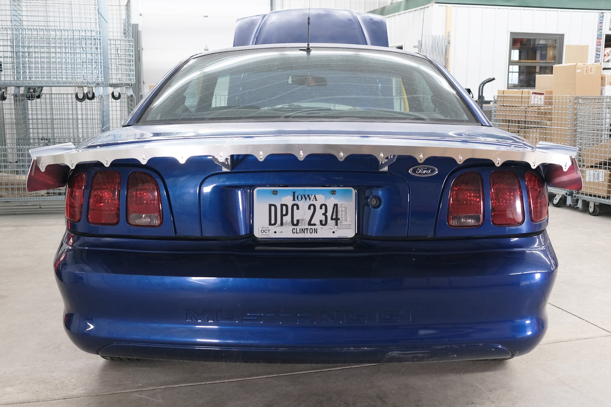 1994-1998 SN95 Mustang Adjustable Rear Wing Spoiler - 15 Position Customizable for Enhanced Aerodynamics | Perfect for Racing, Car Shows & Performance Upgrades