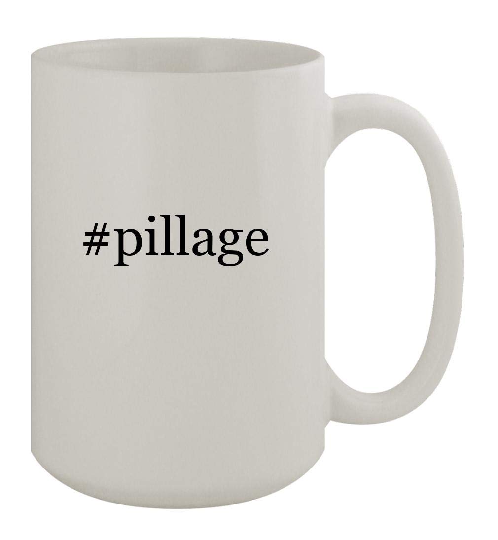Premium 15oz Ceramic White Coffee Mug - Insulated Travel Mug for Hot & Cold Drinks - Perfect for Home, Office, Camping & Gifts - Dishwasher & Microwave Safe