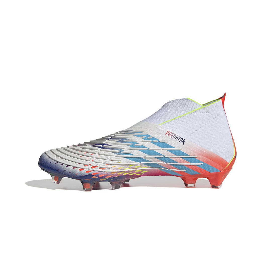 **adidas Men's Predator Edge+ Firm Ground Soccer Cleats (GW1040) - Lightweight Football Boots for Speed & Control, Perfect for Turf Matches & Training**