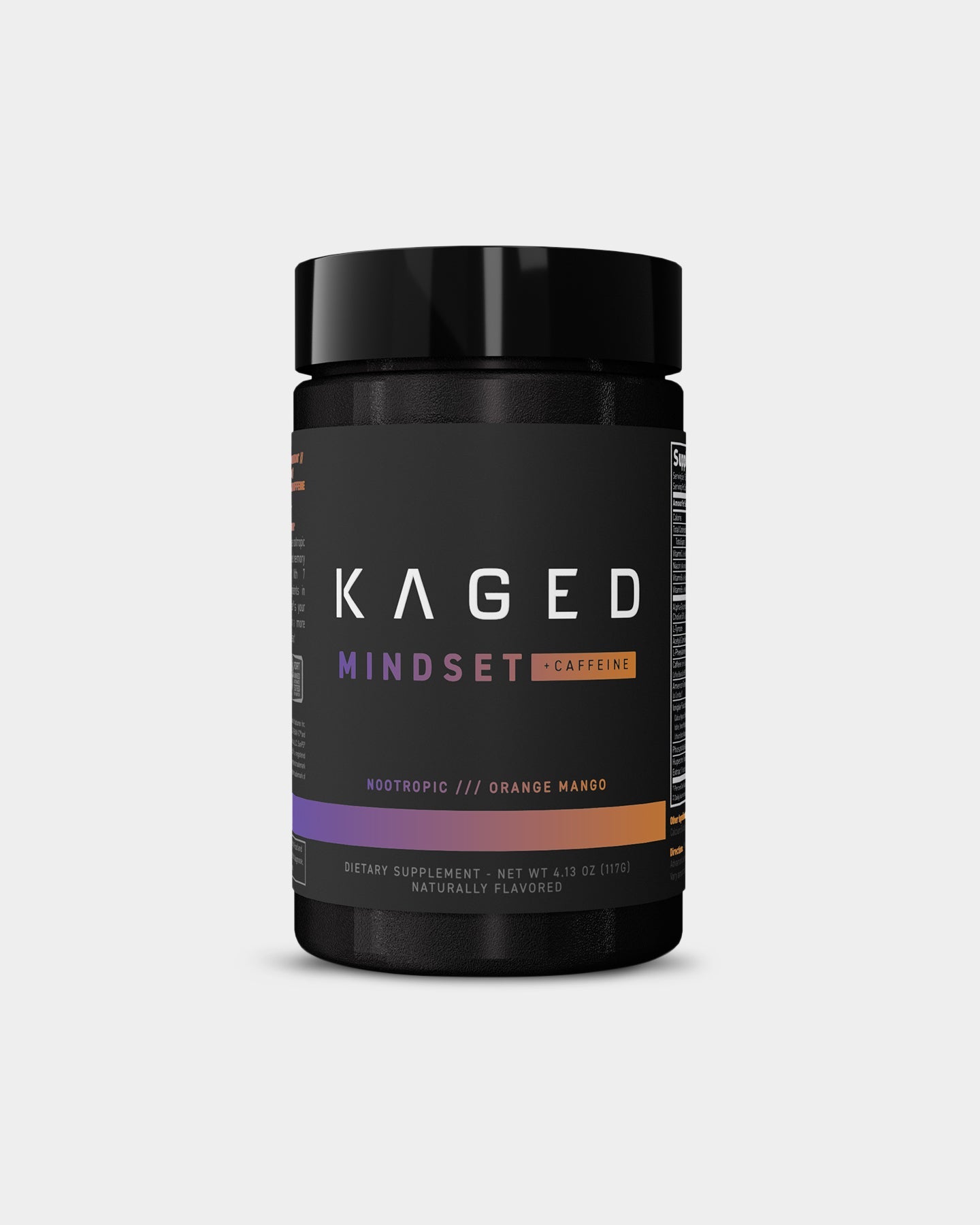 KAGED Mindset + Caffeine Pre-Workout Supplement - Boost Energy, Focus & Performance for Gym, Running & Fitness Training