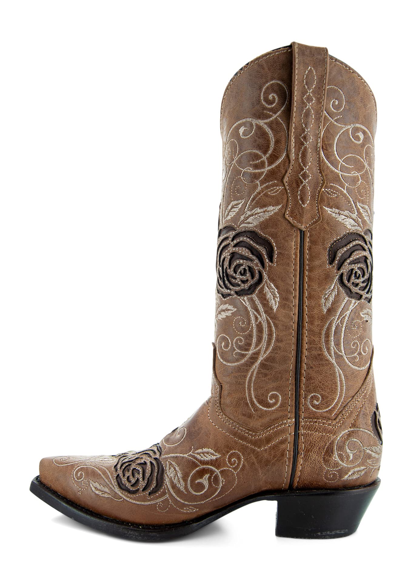 Soto Boots Turquoise Rose Country Cowgirl Boots for Women - Western Style Ankle Boots M50032 | Perfect for Rodeo, Line Dancing & Country Fashion