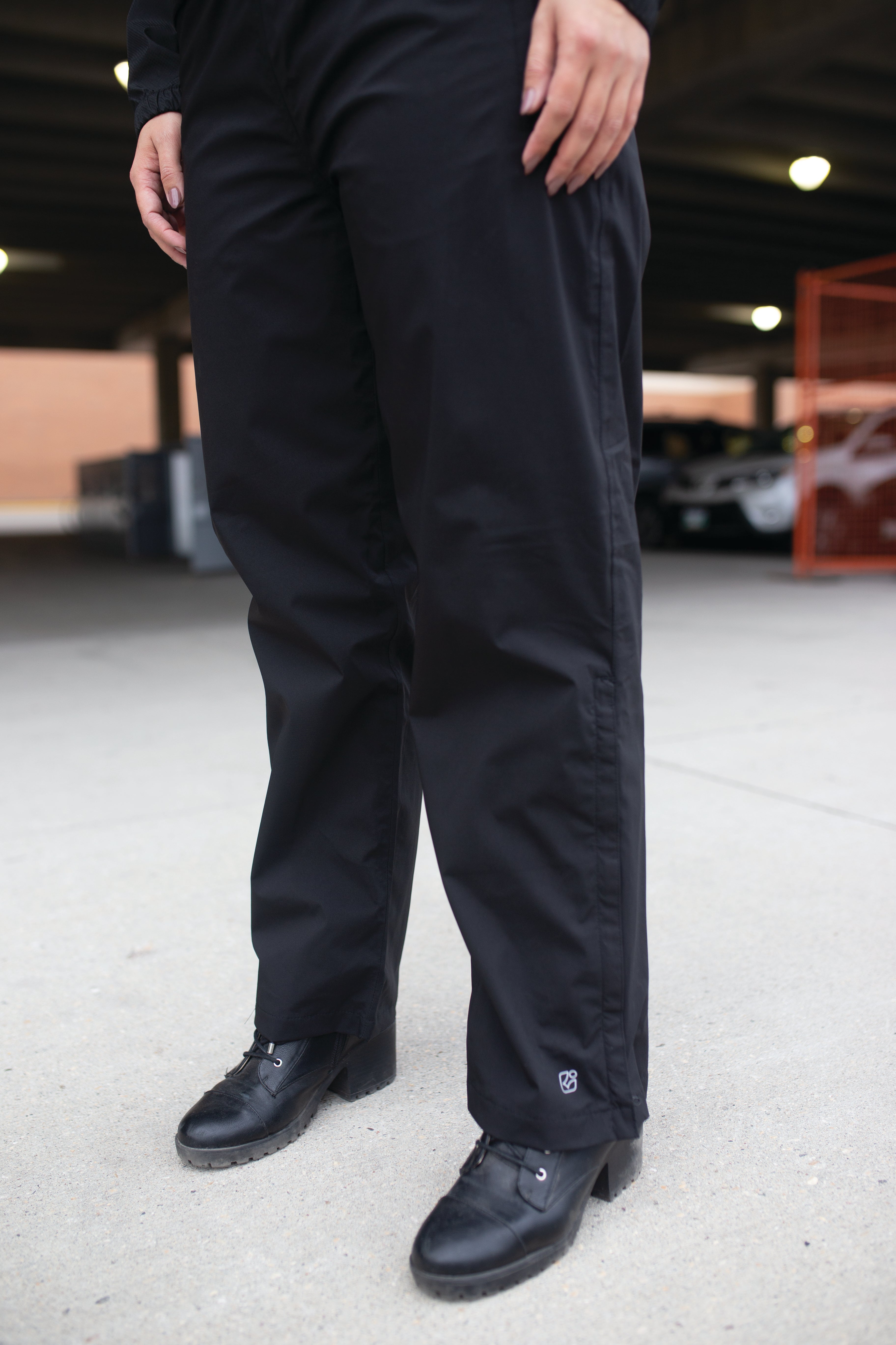 Women's Killtec Waterproof Packable Rain Pants - Lightweight & Windproof Hiking Pants for Outdoor Adventures & Travel