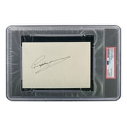 Greg Norman Signed Slabbed Index Card PSA/DNA Certified - Authentic Autographed Golf Memorabilia for Collectors & Fans - Perfect for Display in Home, Office or Man Cave
