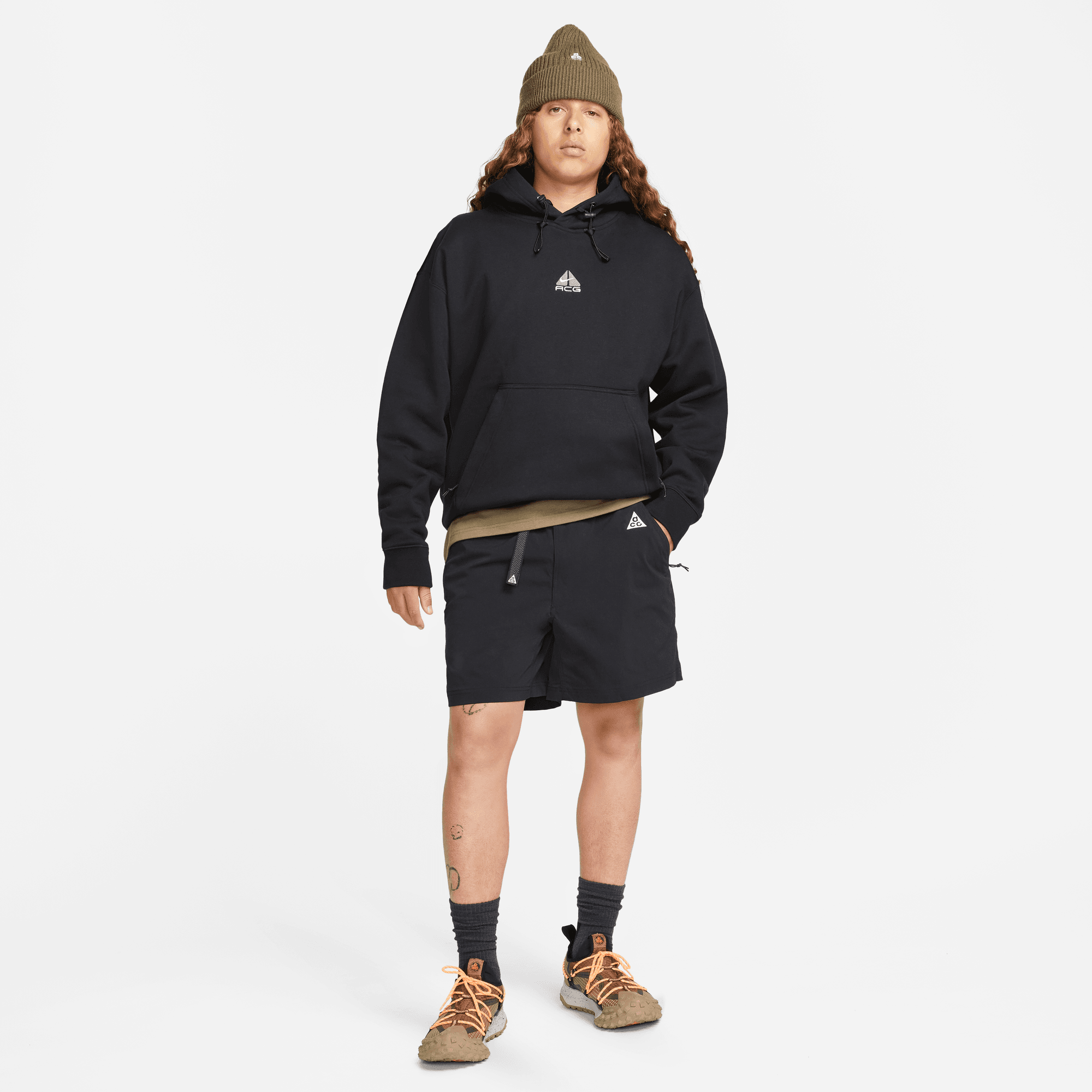 Best ACG Men's Hiking Shorts - Lightweight Quick-Dry Outdoor Shorts for Men in Black/Anthracite/Summit White | Perfect for Hiking, Camping & Summer Adventures
