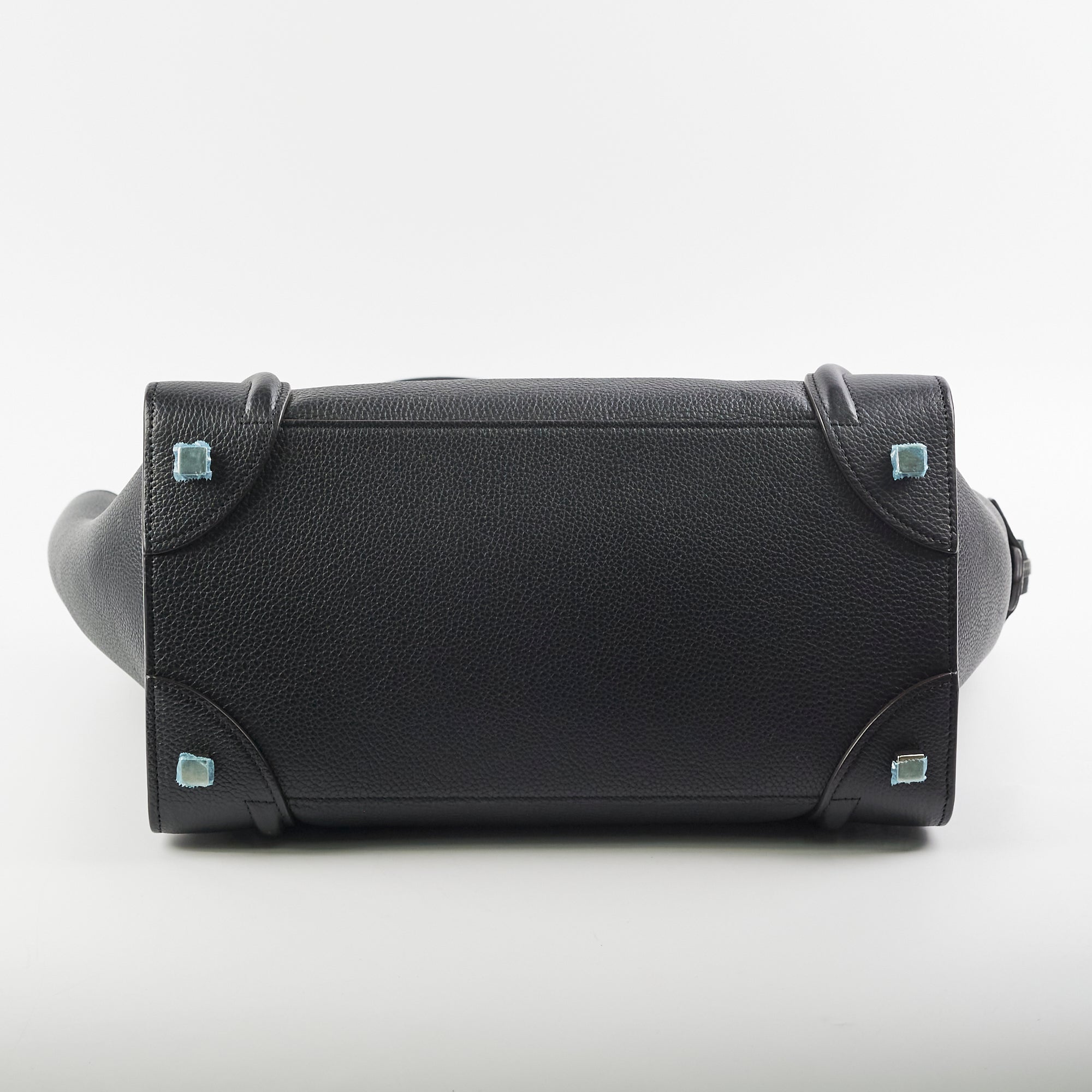 Celine Mini Luggage Bag in Black Grainy Leather - Perfect for Work, Travel & Everyday Use