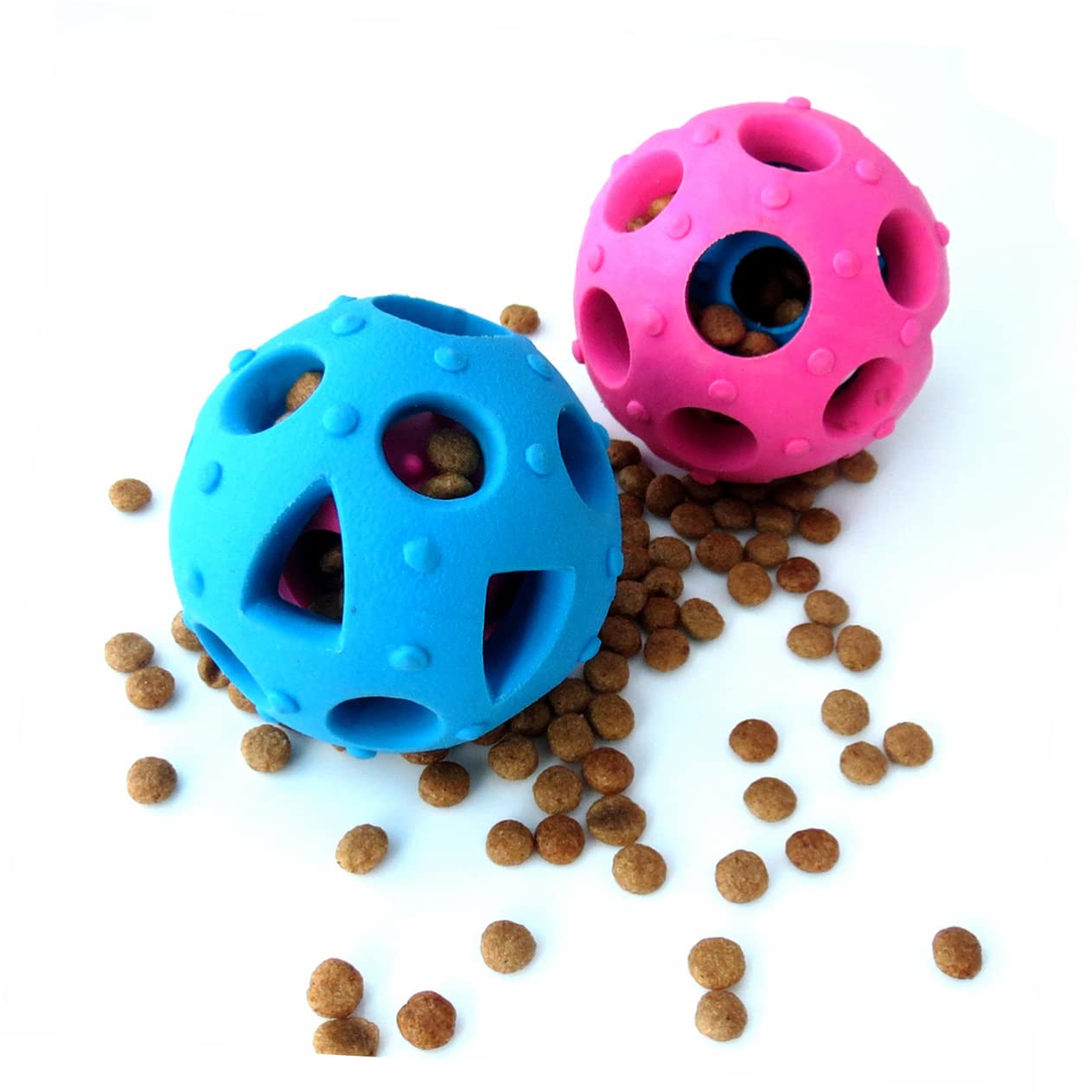 Interactive Dog Treat Ball Toy - Treat Dispenser for Dogs - Fun Puzzle Feeder for Small & Large Breeds - Perfect for Training, Boredom Relief & Mental Stimulation