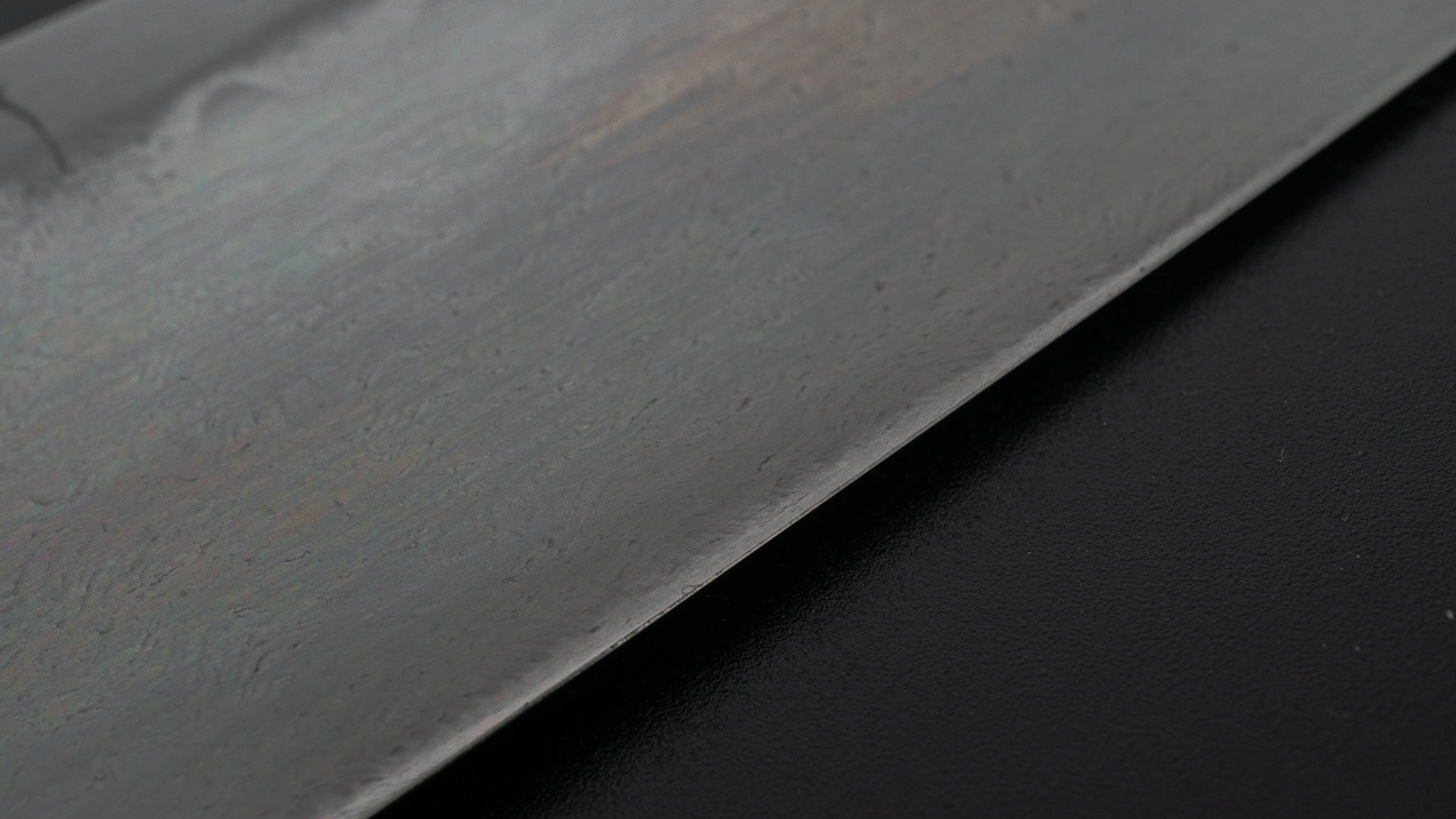 Premium Hitohira Togashi Yohei Blue #1 Mizu Honyaki Gyuto 240mm Japanese Chef Knife - Kurokaki Persimmon Wood Handle (#032) with Saya Scabbard - Perfect for Professional Chefs, Sushi Masters & Home Cooking Enthusiasts