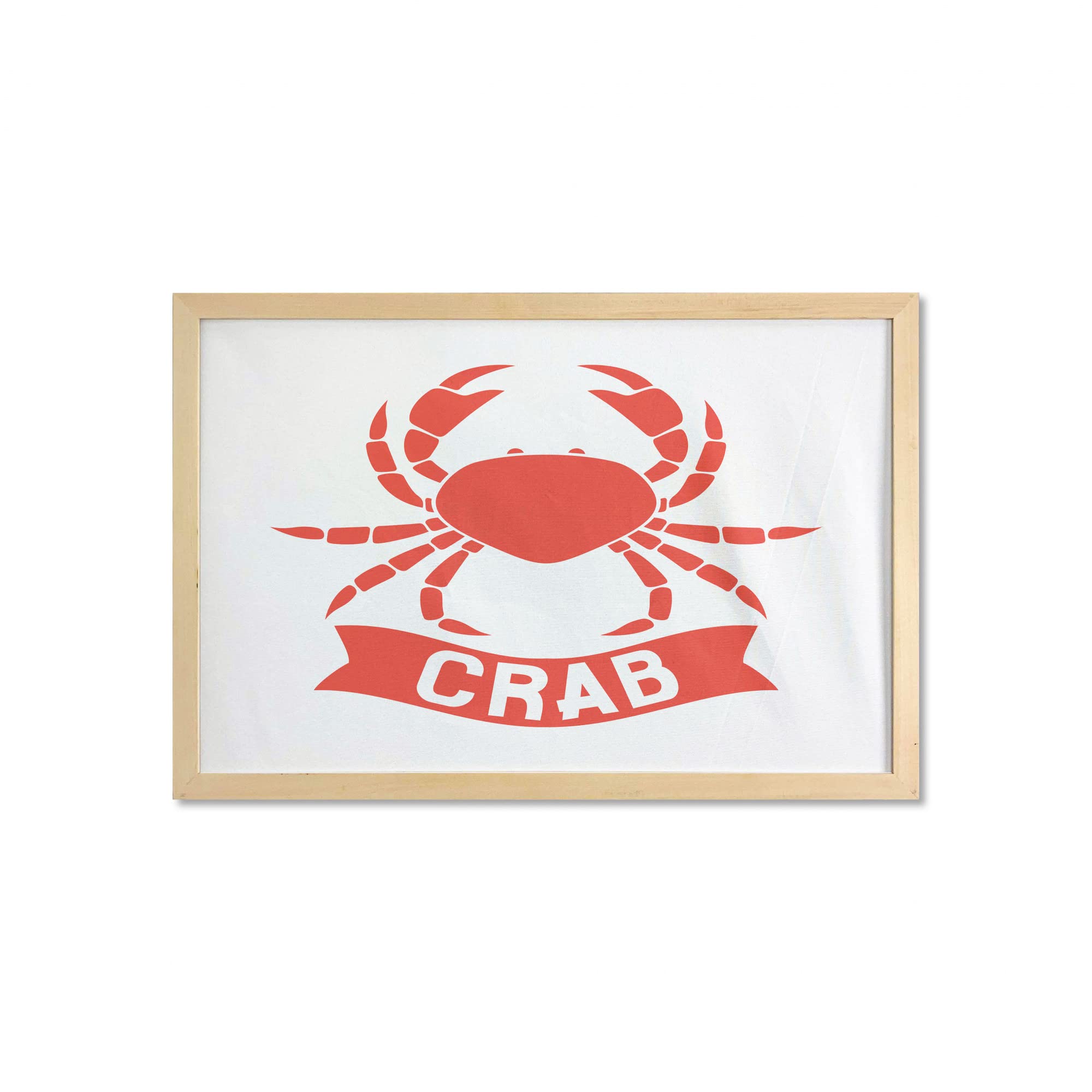 Ambesonne Framed Crab Wall Art - 35