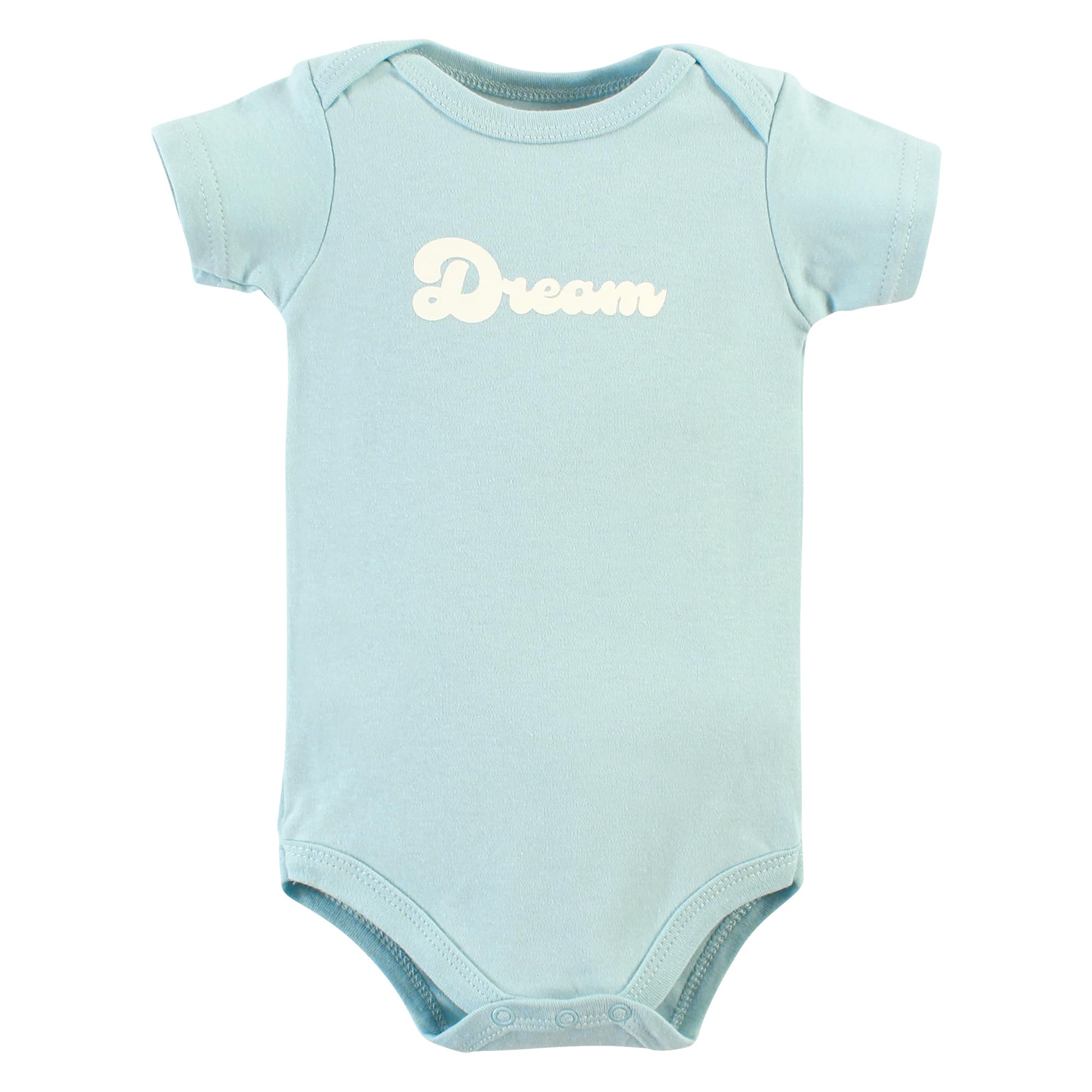 Hudson Baby Unisex Cotton Bodysuits - 5-Pack Magical Rainbow | Soft Preemie Onesies for Newborns | Perfect for Everyday Wear, Gifts & Photo Shoots