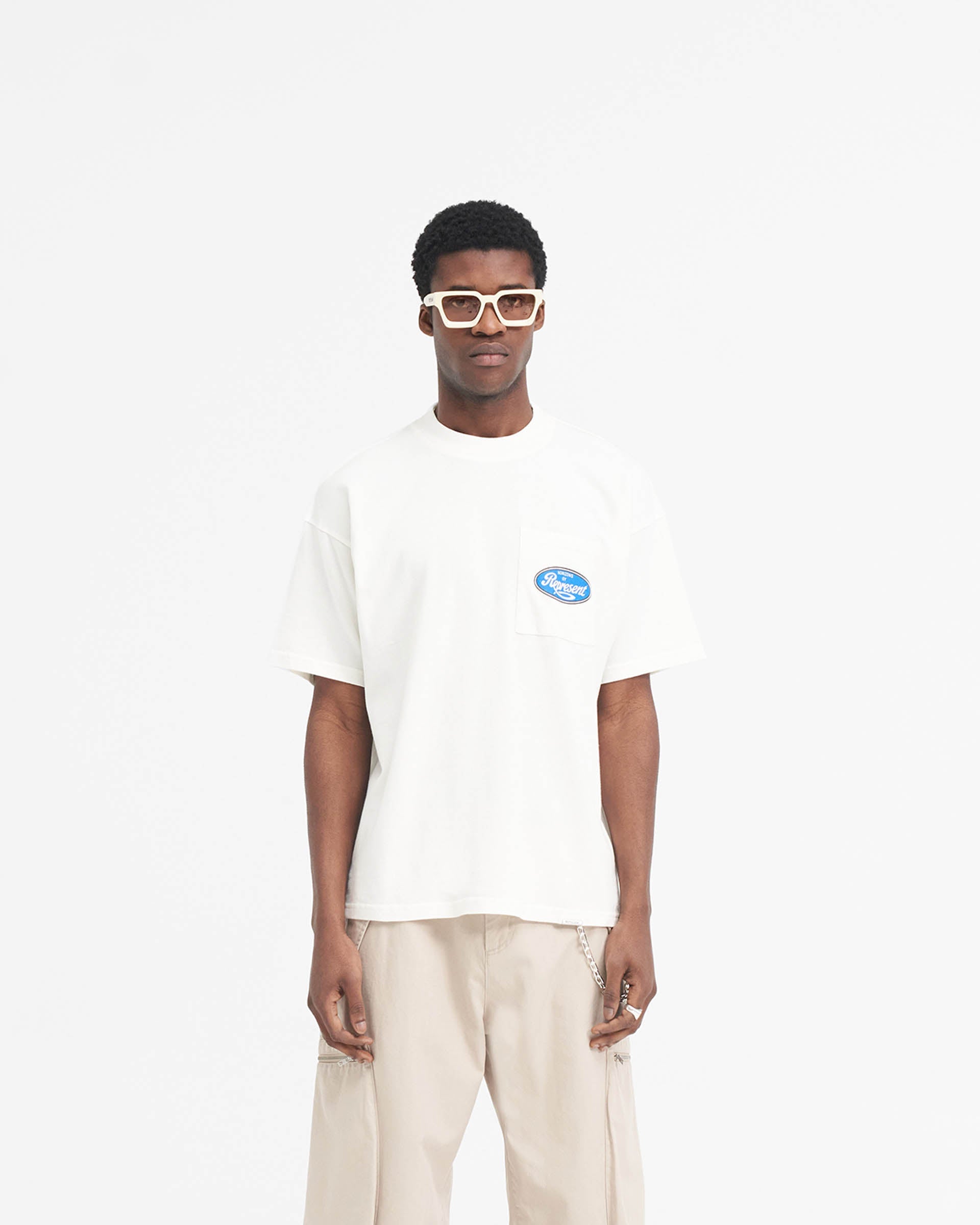 Classic Parts T-Shirt - Flat White | Vintage Style Cotton Tee for Men & Women | Perfect for Casual Wear, Street Style & Everyday Outfits